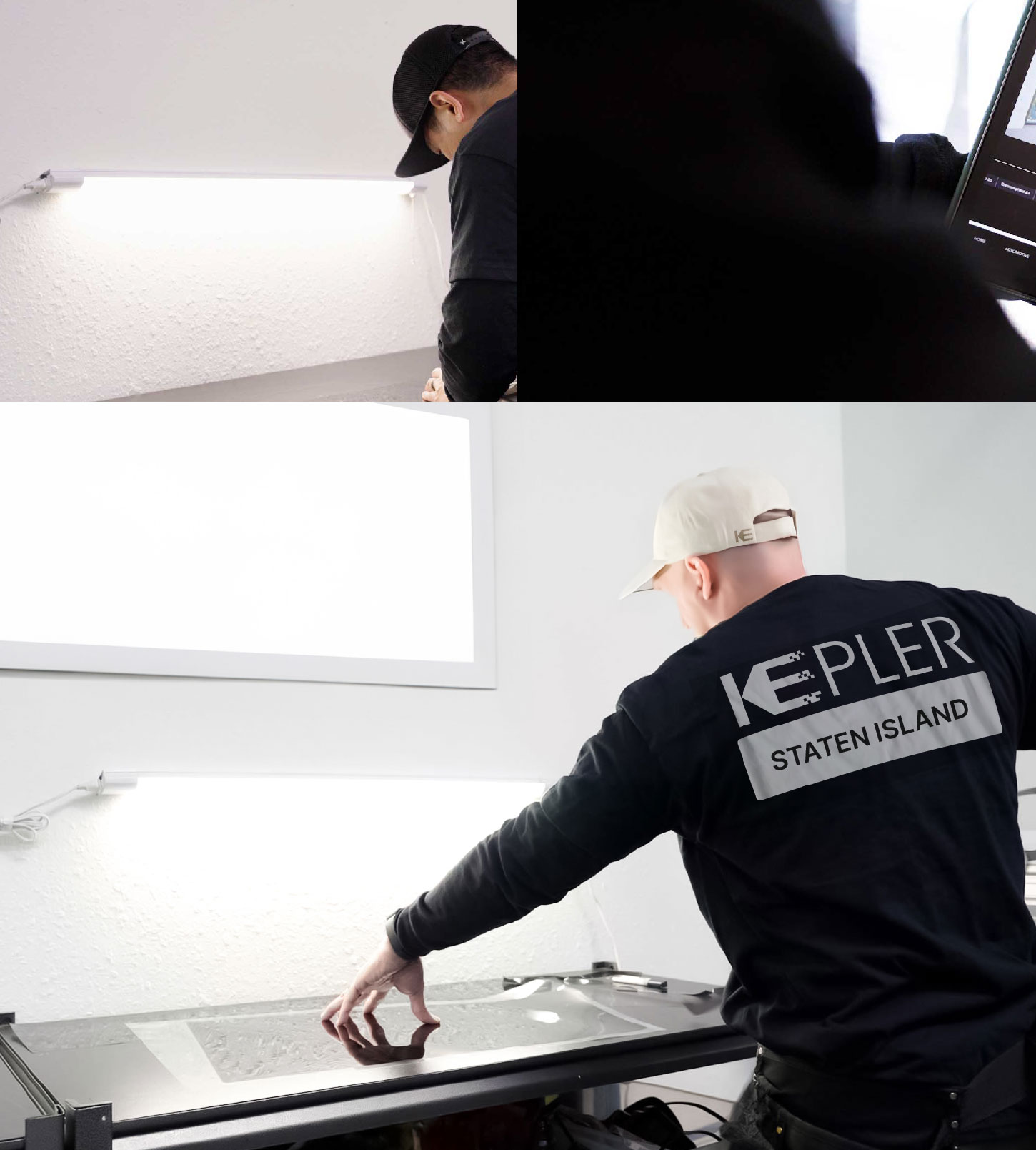 Window Tinting Specialist Cutting Film in Staten Island, New York