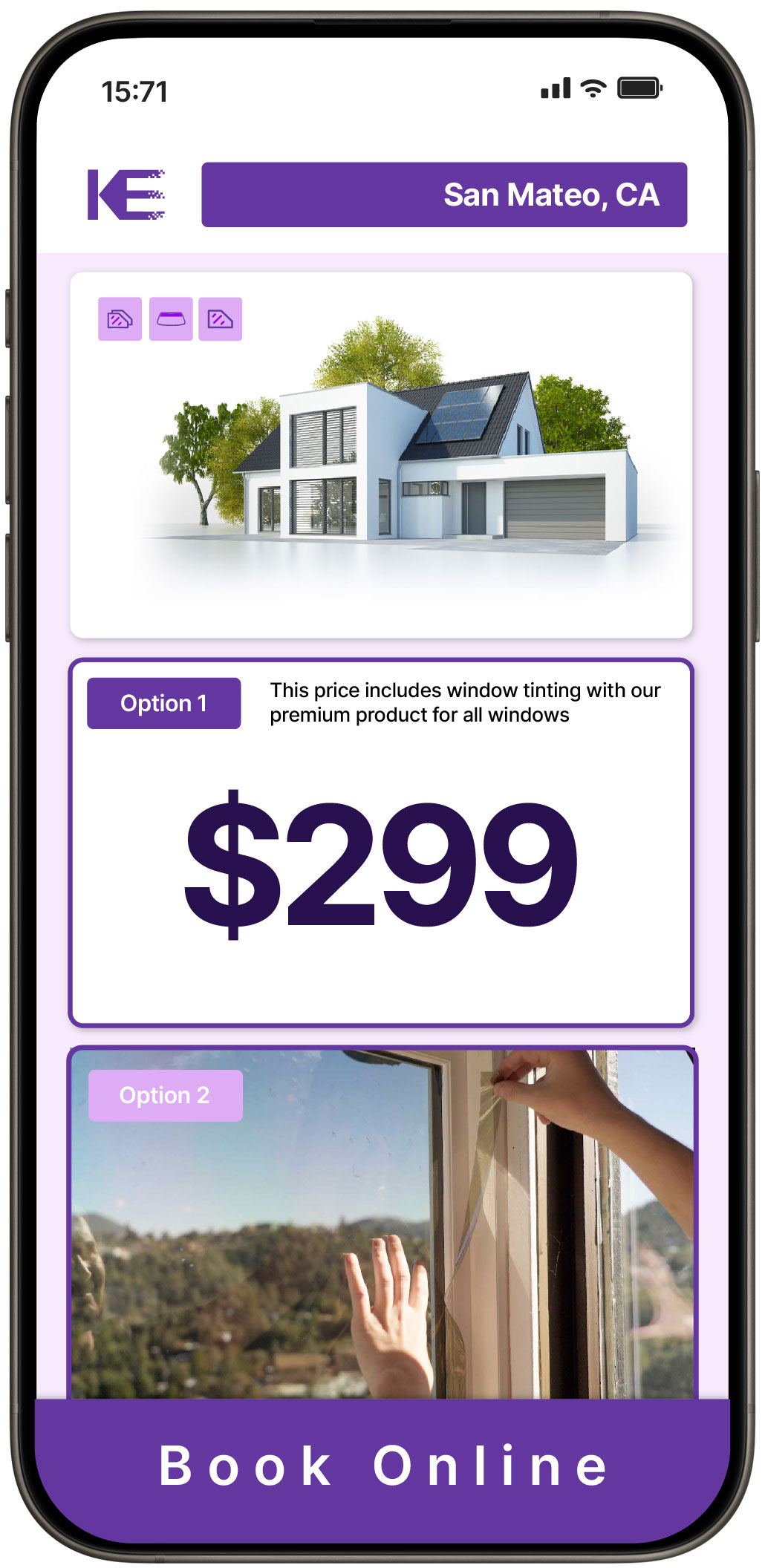 View Affordable Home Window Tinting Rates in San Mateo, California