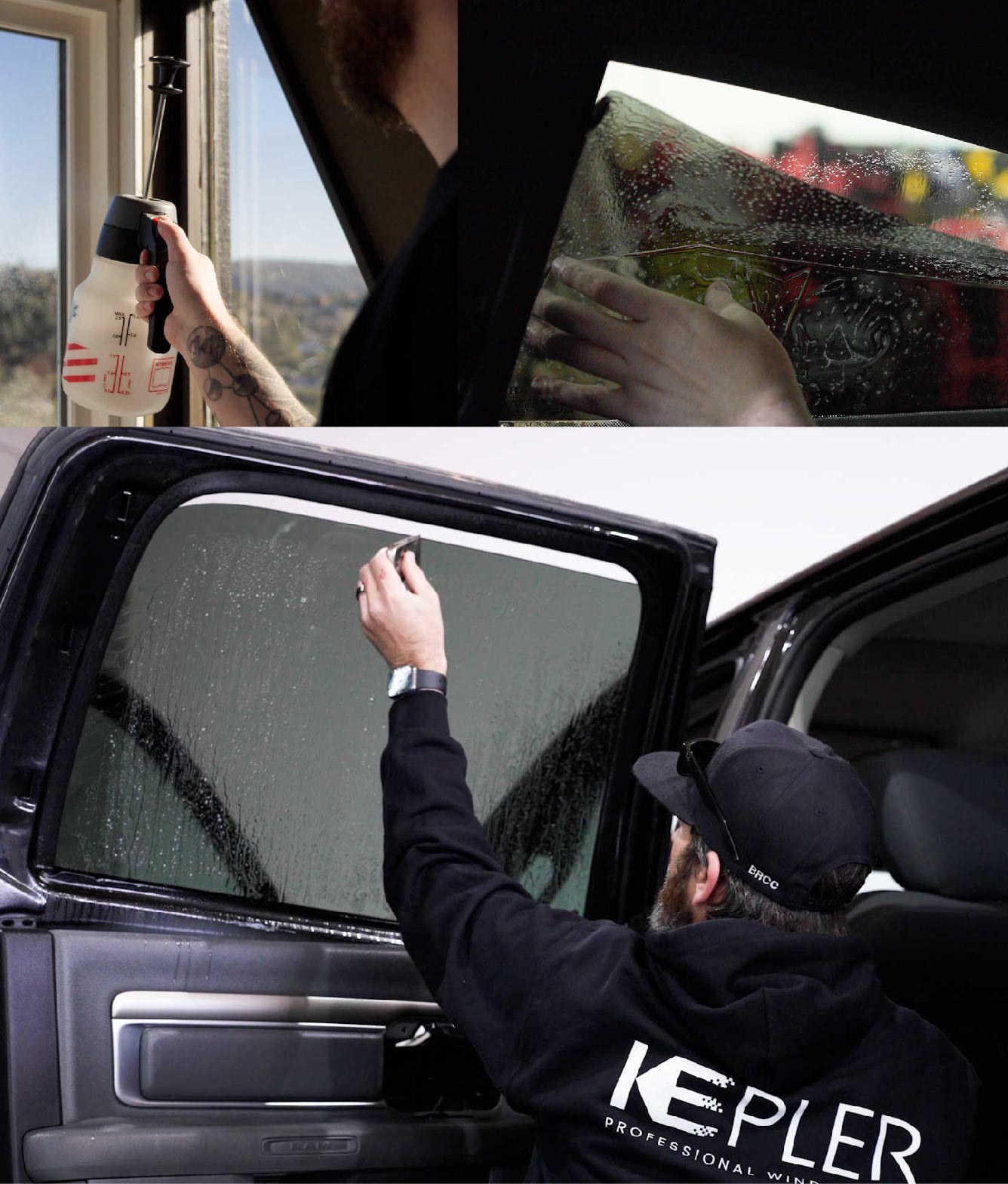 Kepler Window Tinting Specialists at Work in Merrifield, Virginia