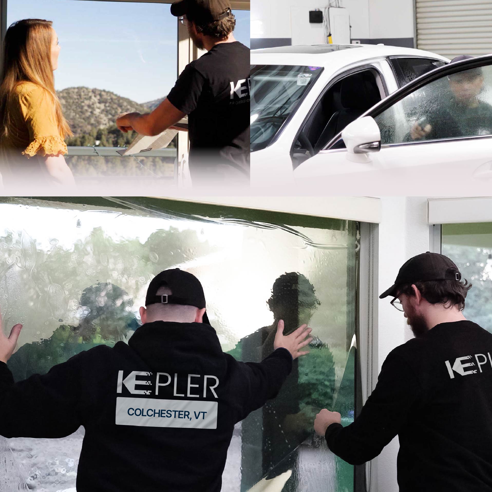 Kepler Specialist Performing Commercial Window Tinting in Colchester Colchester