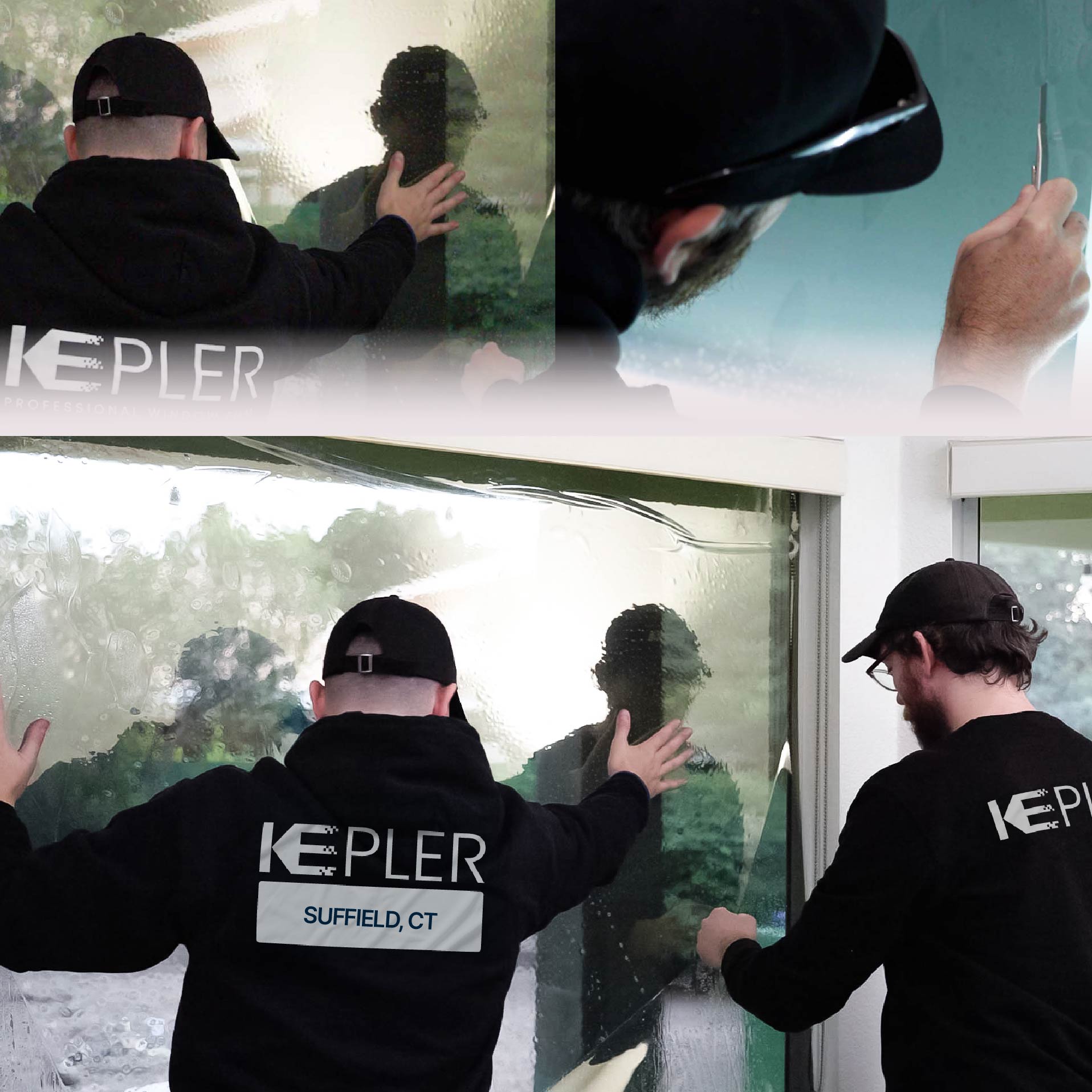 Kepler Specialist Performing Commercial Window Tinting in Suffield Suffield