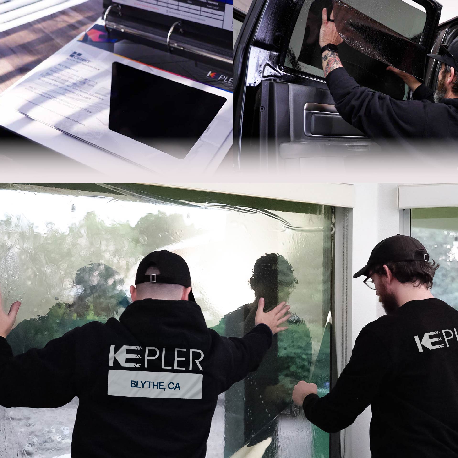 Kepler Specialist Performing Commercial Window Tinting in Blythe Blythe