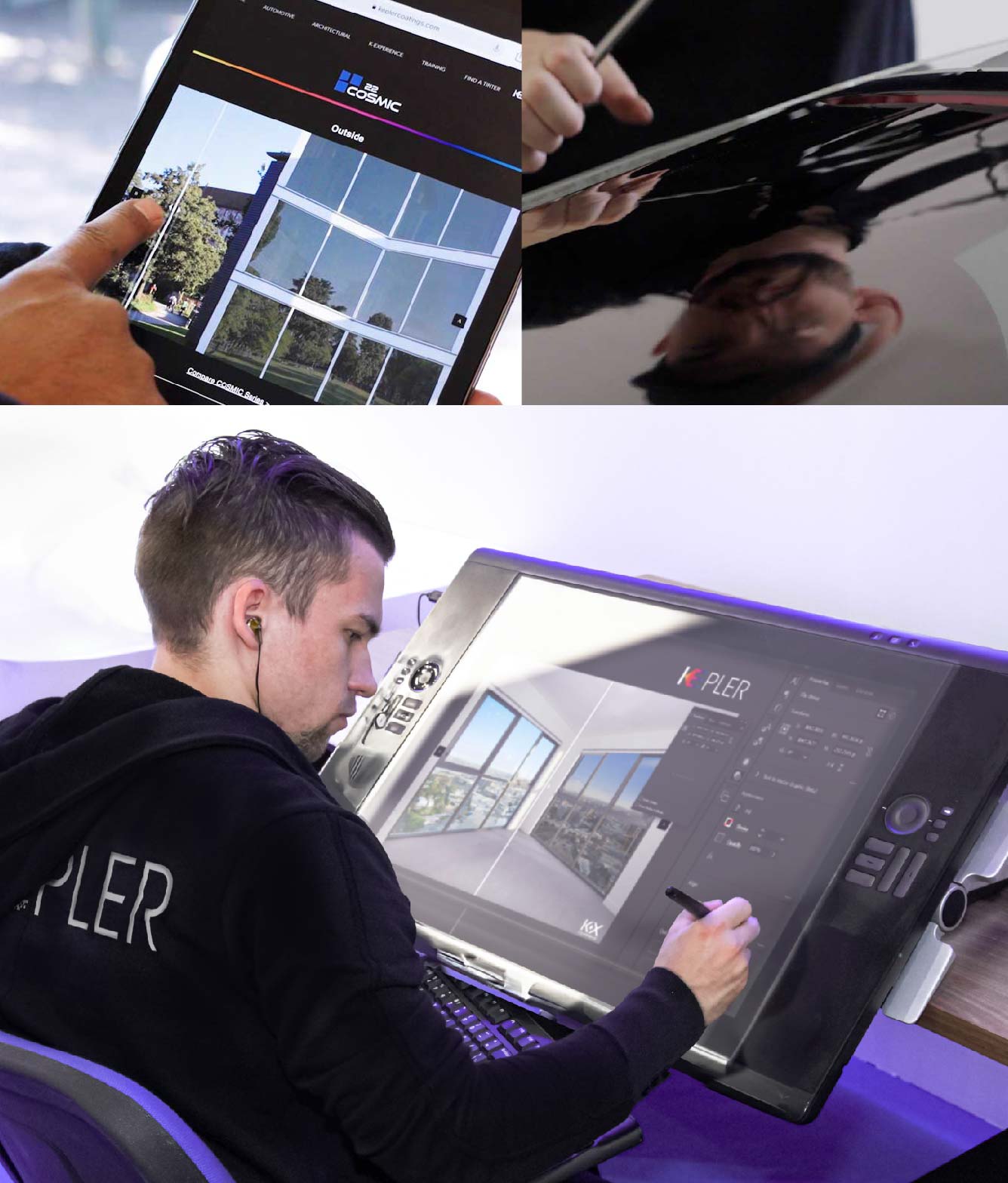 Kepler Specialist Performing Commercial Window Tinting in Elizabeth City Elizabeth City
