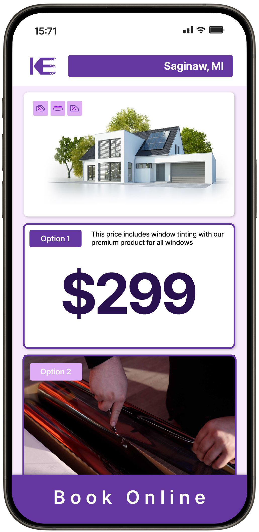 View Affordable Home Window Tinting Costs in Saginaw, Michigan