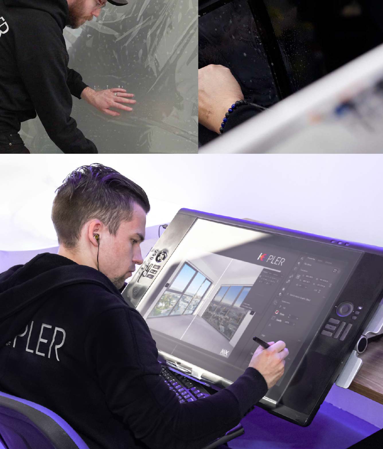 Kepler Specialist Performing Commercial Window Tinting in Gallatin Gallatin