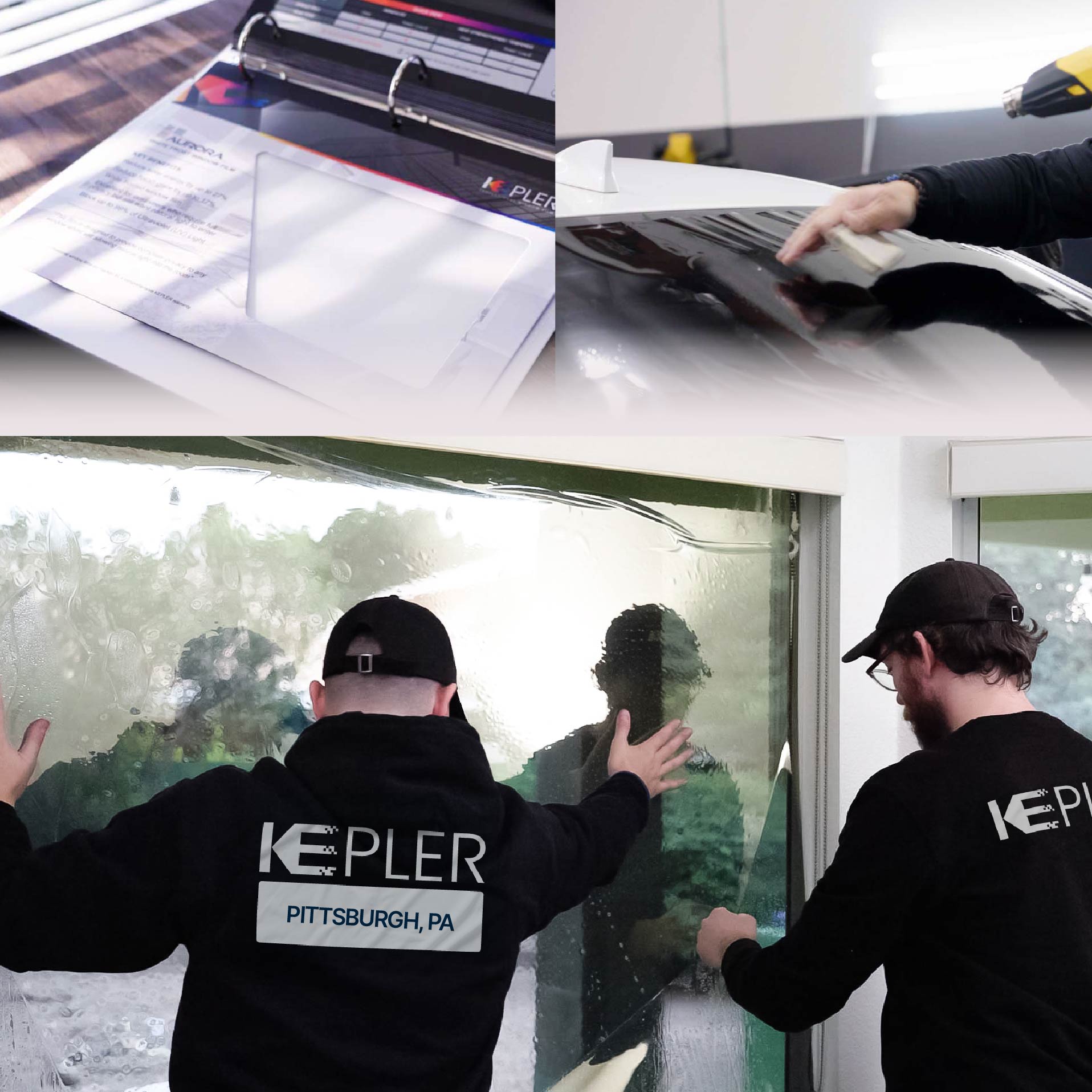 Kepler Specialist Performing Commercial Window Tinting in Pittsburgh Pittsburgh