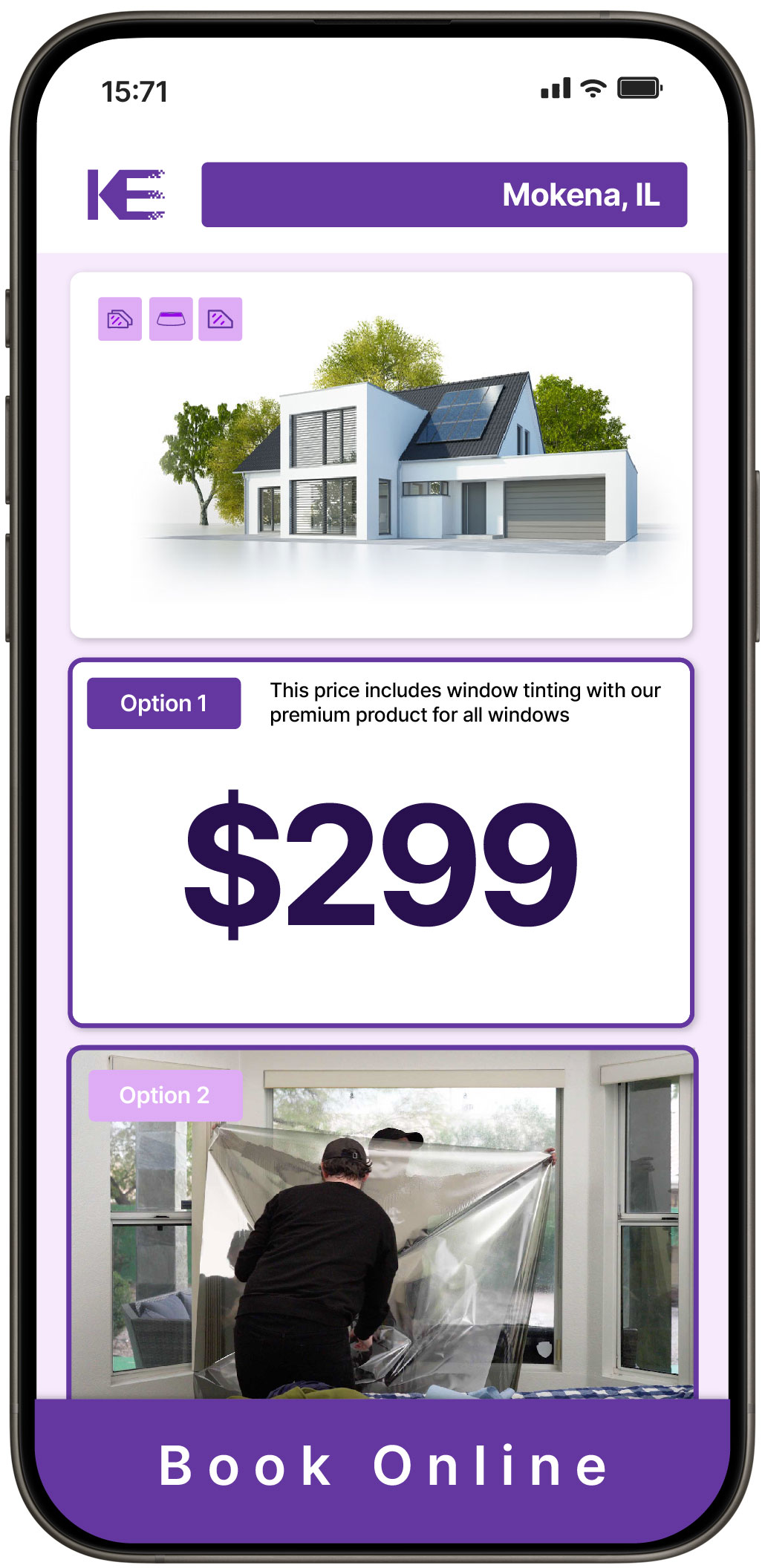 View Reasonable Home Window Tinting Rates in Mokena, Illinois
