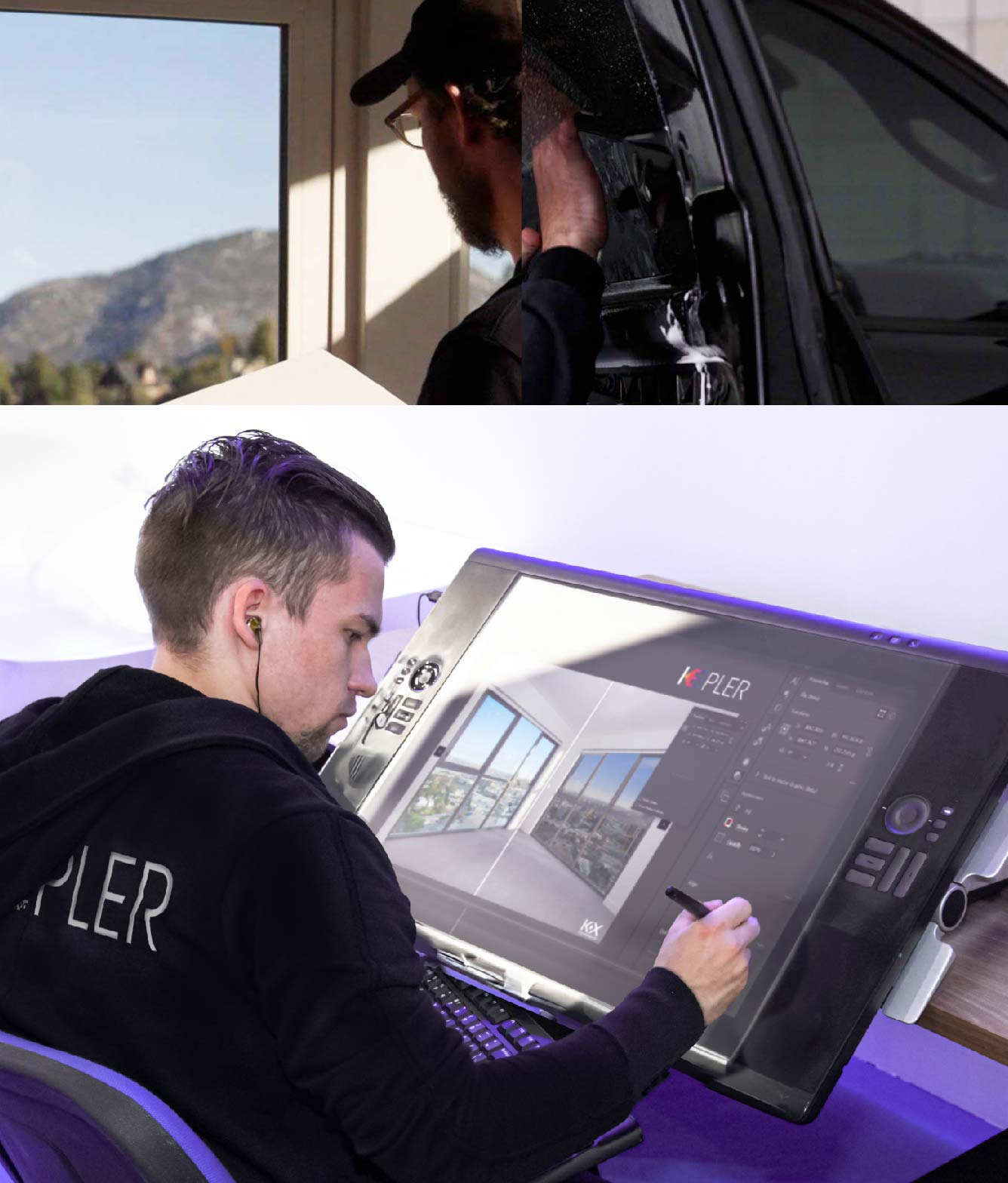 Kepler Specialist Performing Commercial Window Tinting in Brenham Brenham