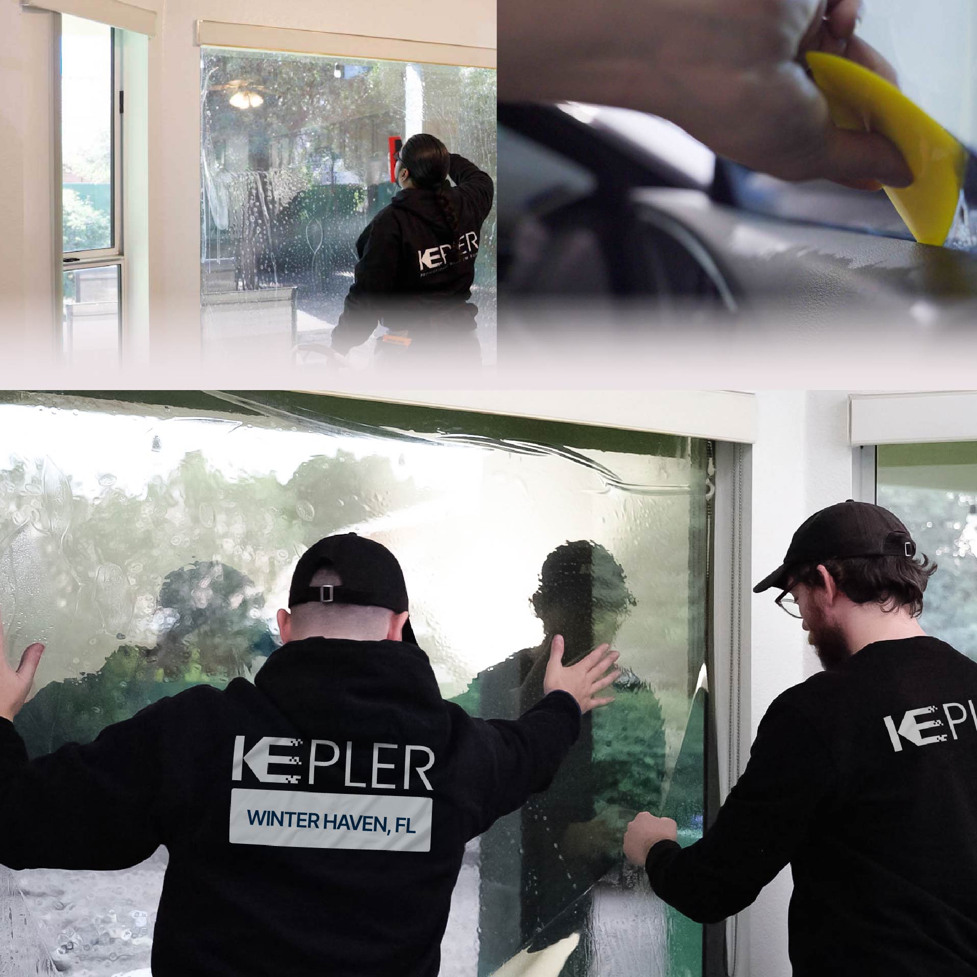 Kepler Specialist Performing Commercial Window Tinting in Winter Haven Winter Haven