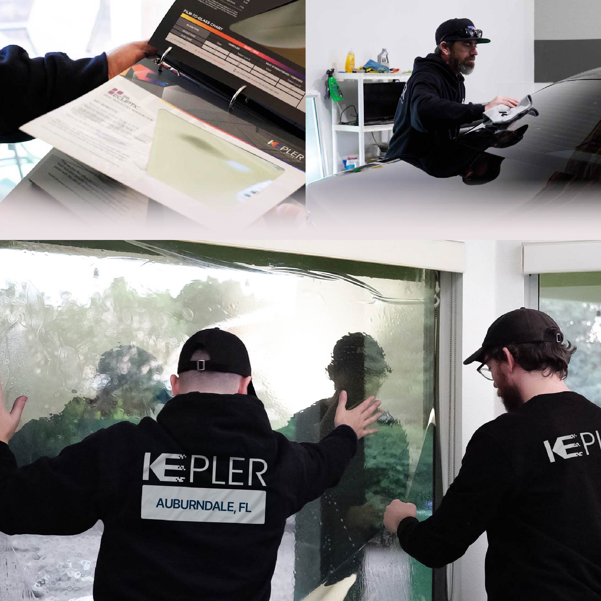 Kepler Specialist Performing Commercial Window Tinting in Auburndale Auburndale