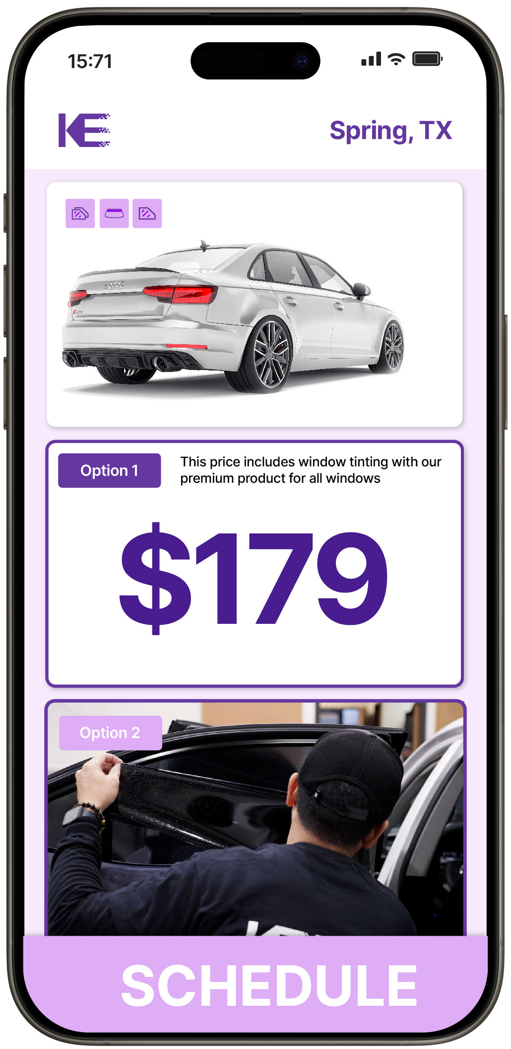 View Affordable Car Window Tinting Costs in Spring, Texas