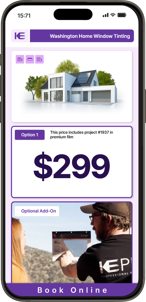 View Detailed Home Window Tinting Pricing in Washington