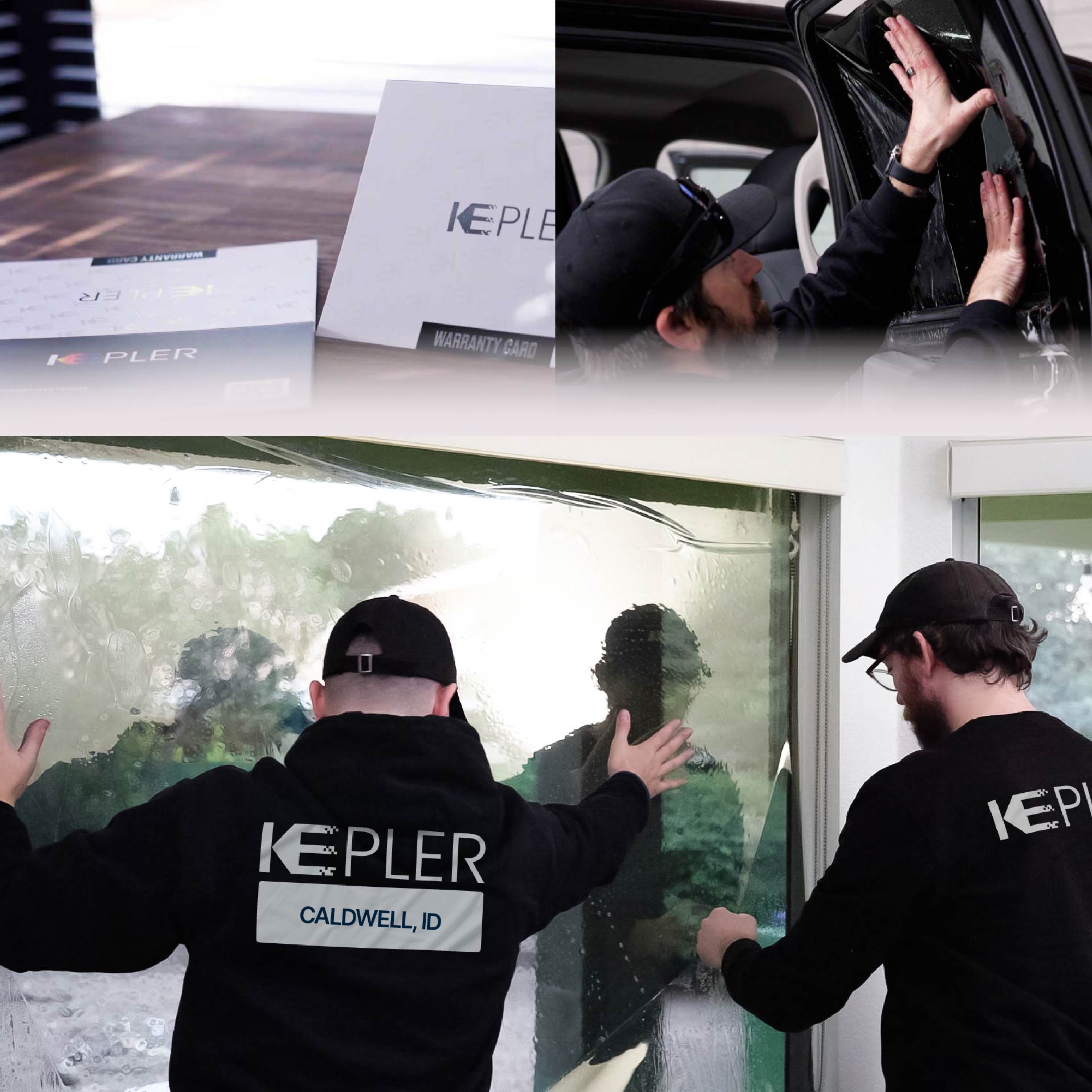 Kepler Specialist Performing Commercial Window Tinting in Caldwell Caldwell