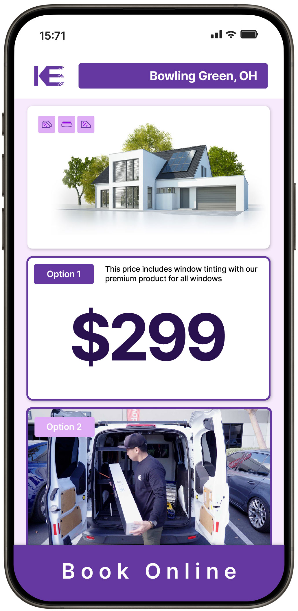 View Competitive Home Window Tinting Costs in Bowling Green, Ohio