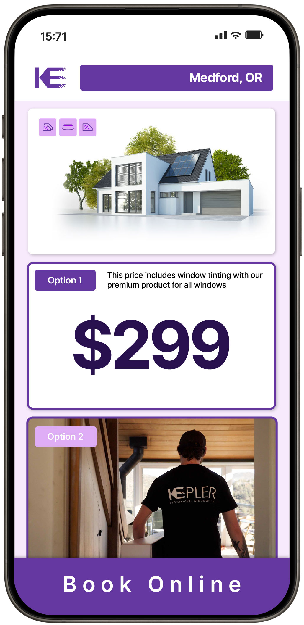 View Reasonable Home Window Tinting Rates in Medford, Oregon