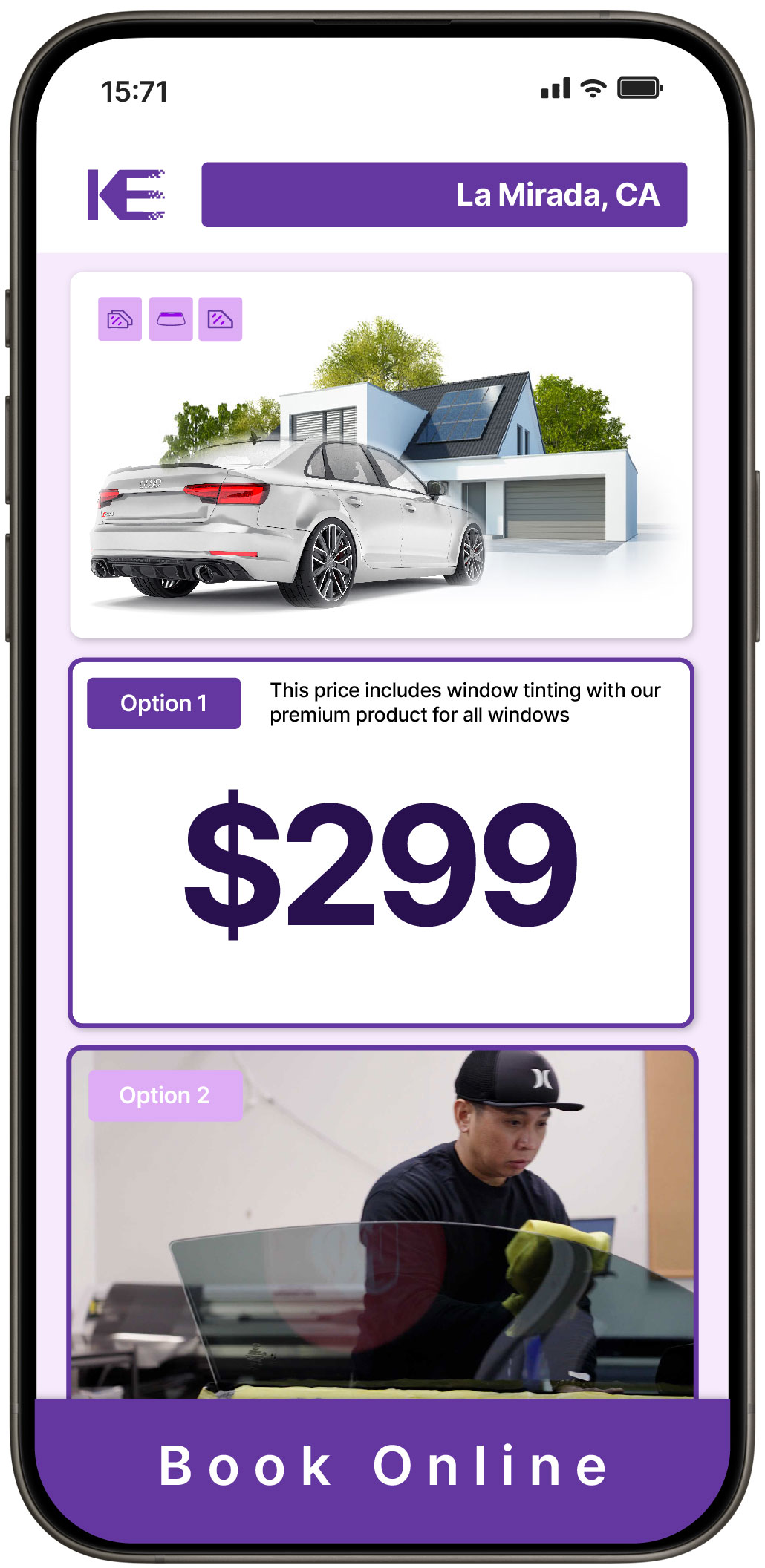 View Reasonable Tesla Window Tinting Costs in Canyon Country, California