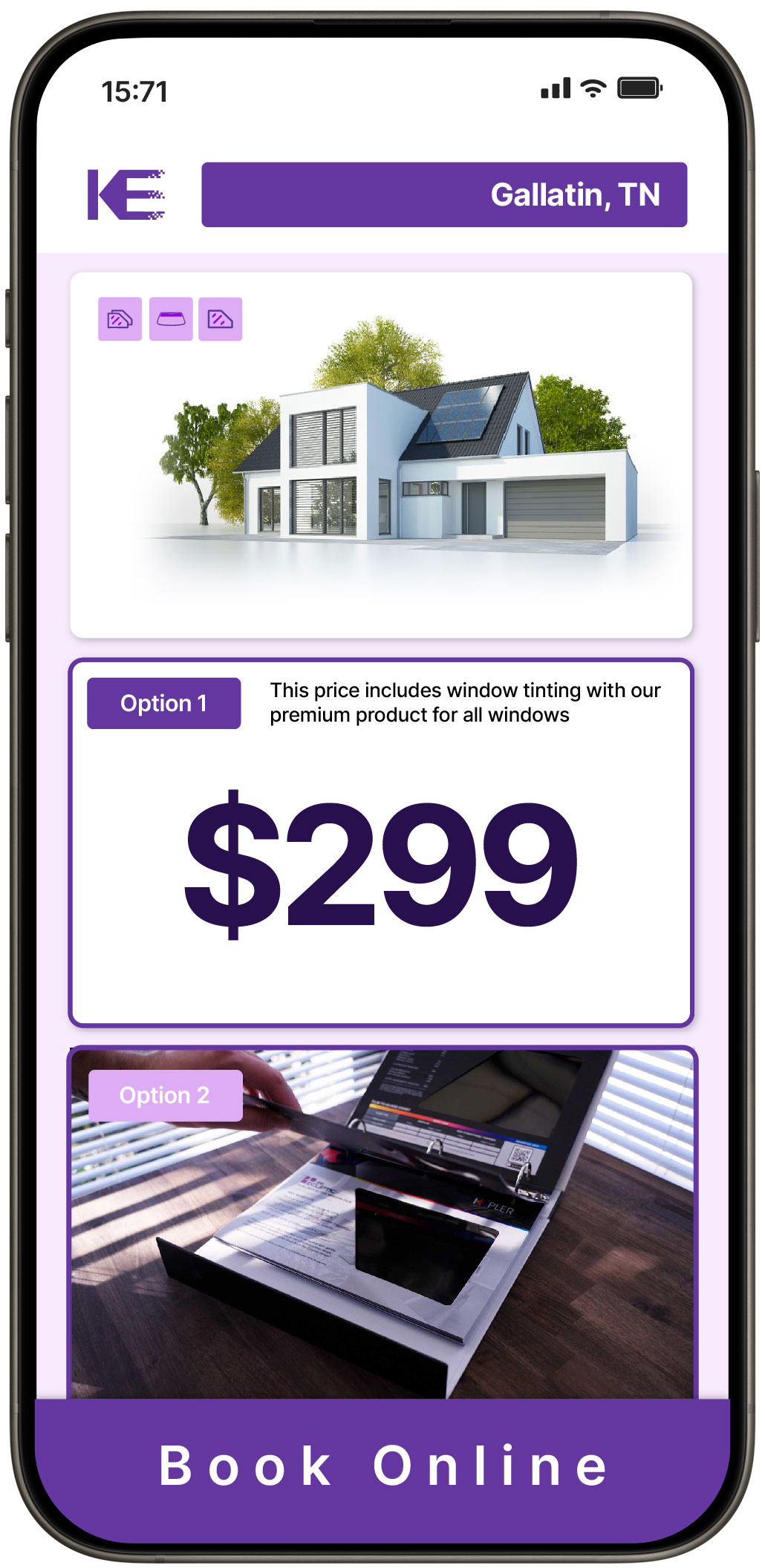 View Competitive Home Window Tinting Prices in Gallatin, Tennessee