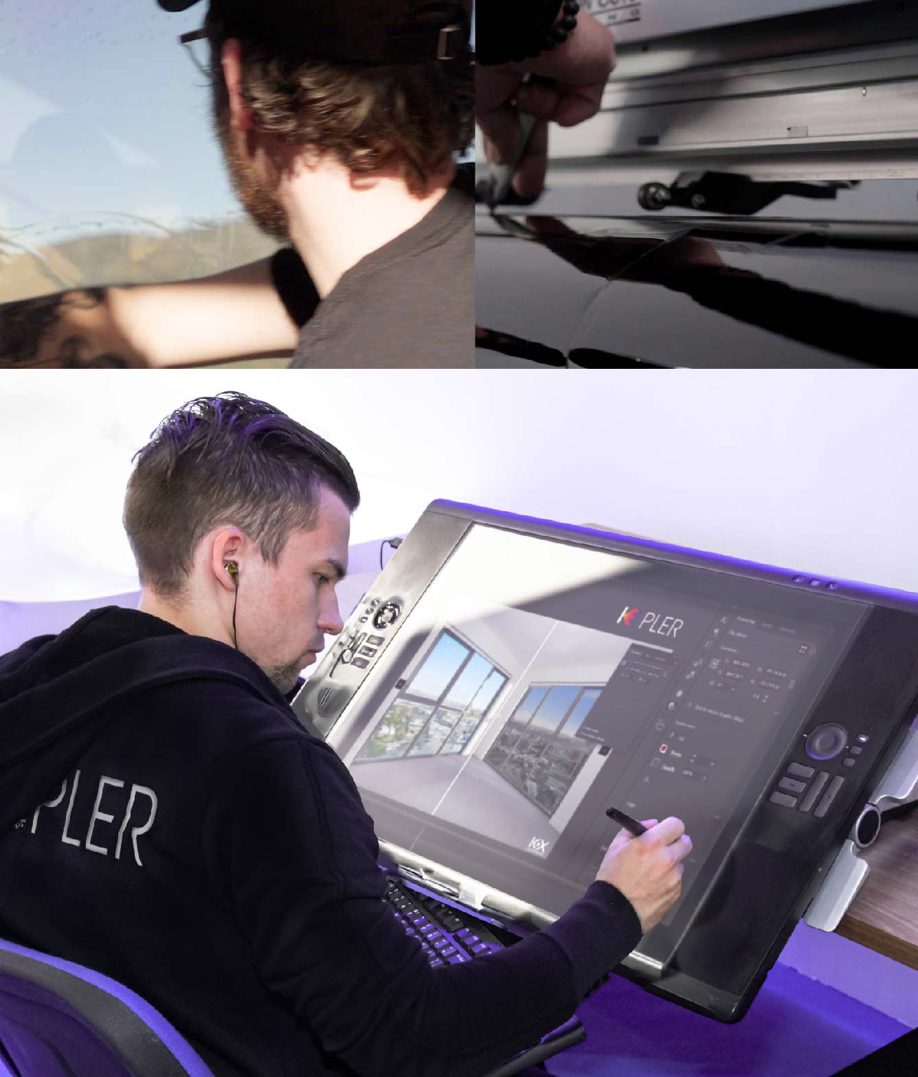Kepler Specialist Performing Commercial Window Tinting in Oshkosh Oshkosh