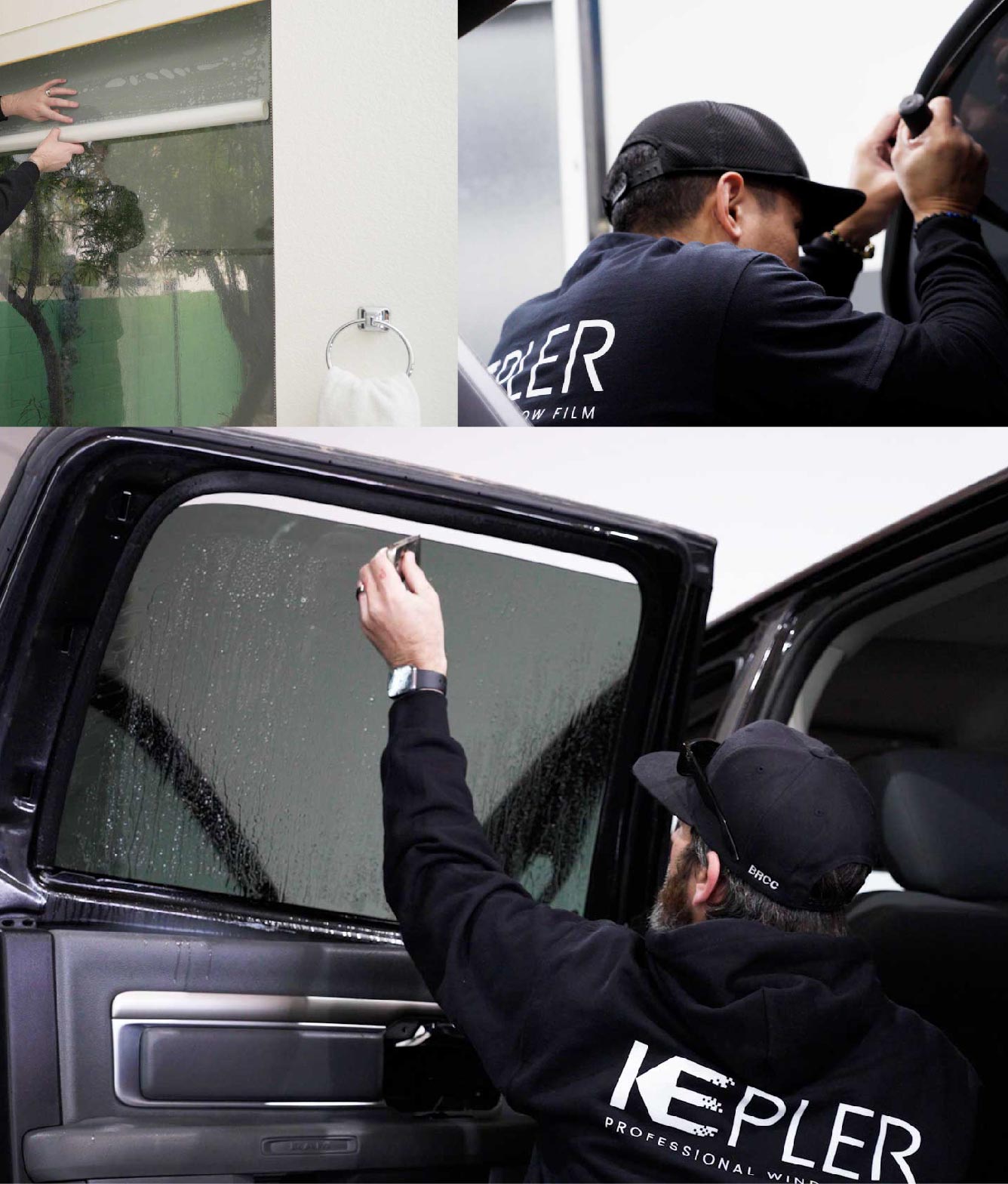 Kepler Window Tinting Specialists at Work in Hayward, California