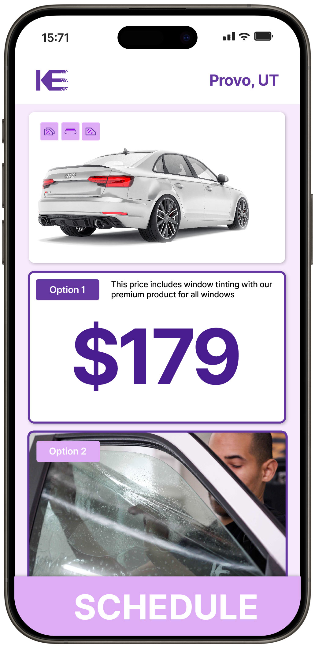 View Competitive Car Window Tinting Costs in Provo, Utah