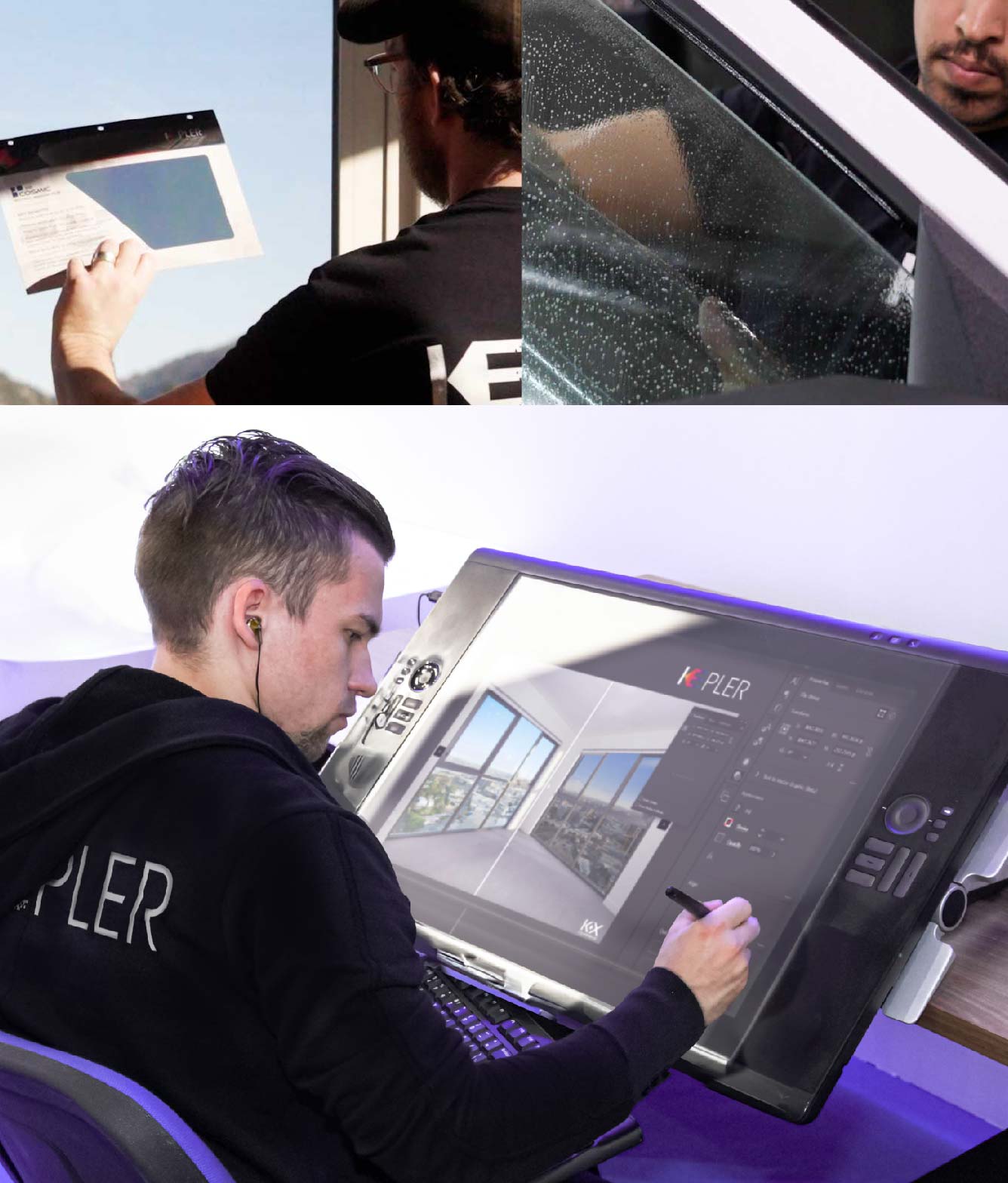 Kepler Specialist Performing Commercial Window Tinting in Meridian Meridian