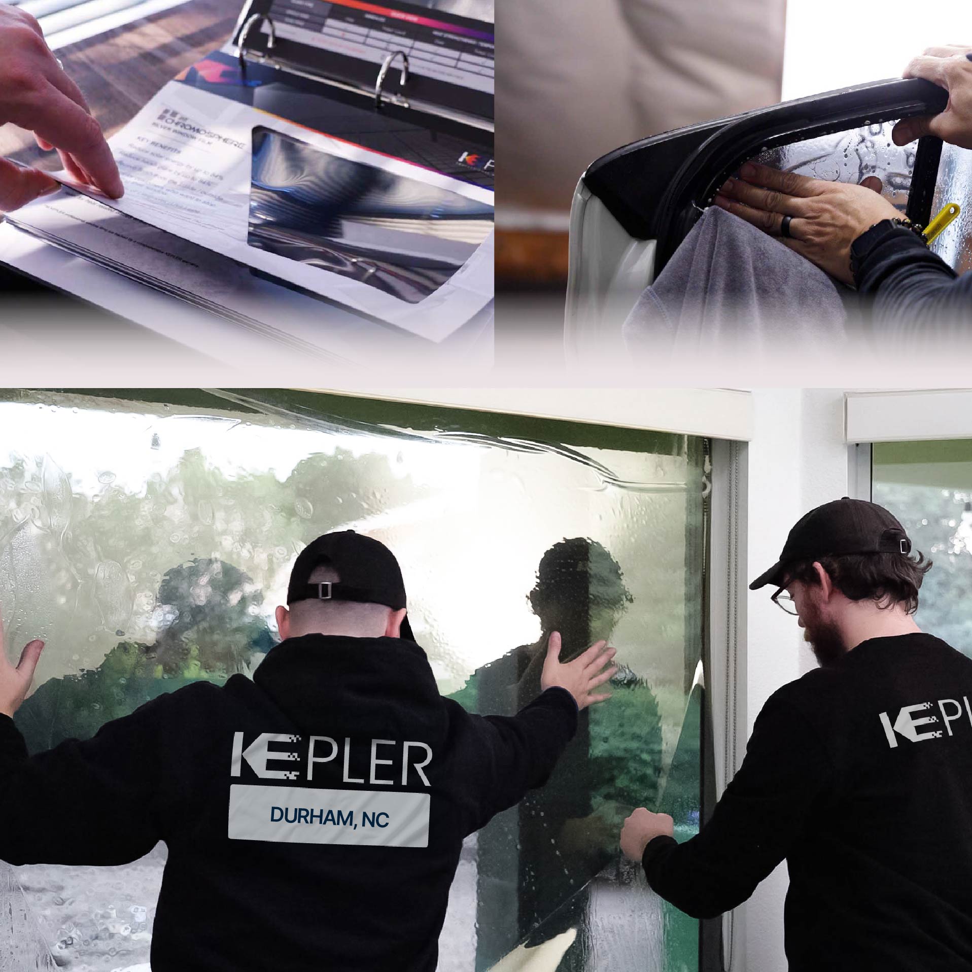 Kepler Specialist Performing Commercial Window Tinting in Durham Durham