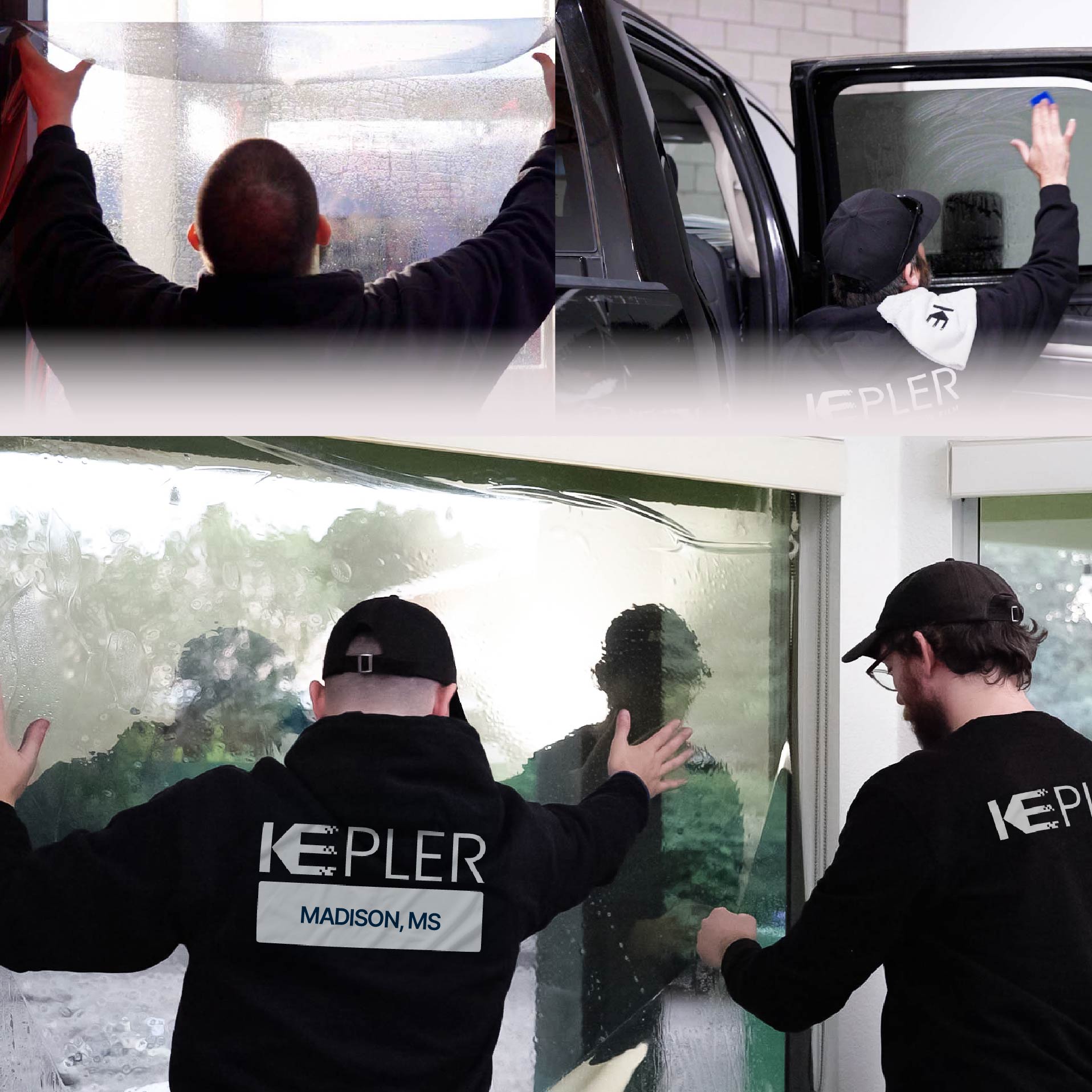 Kepler Specialist Performing Commercial Window Tinting in Madison Madison
