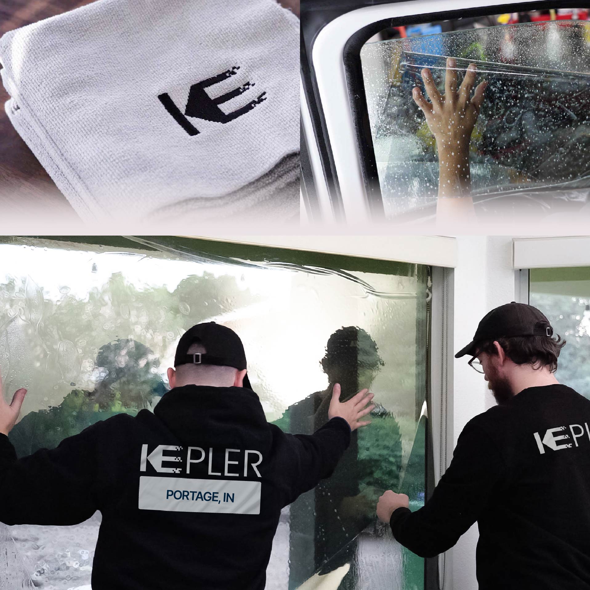 Kepler Specialist Performing Commercial Window Tinting in Portage Portage