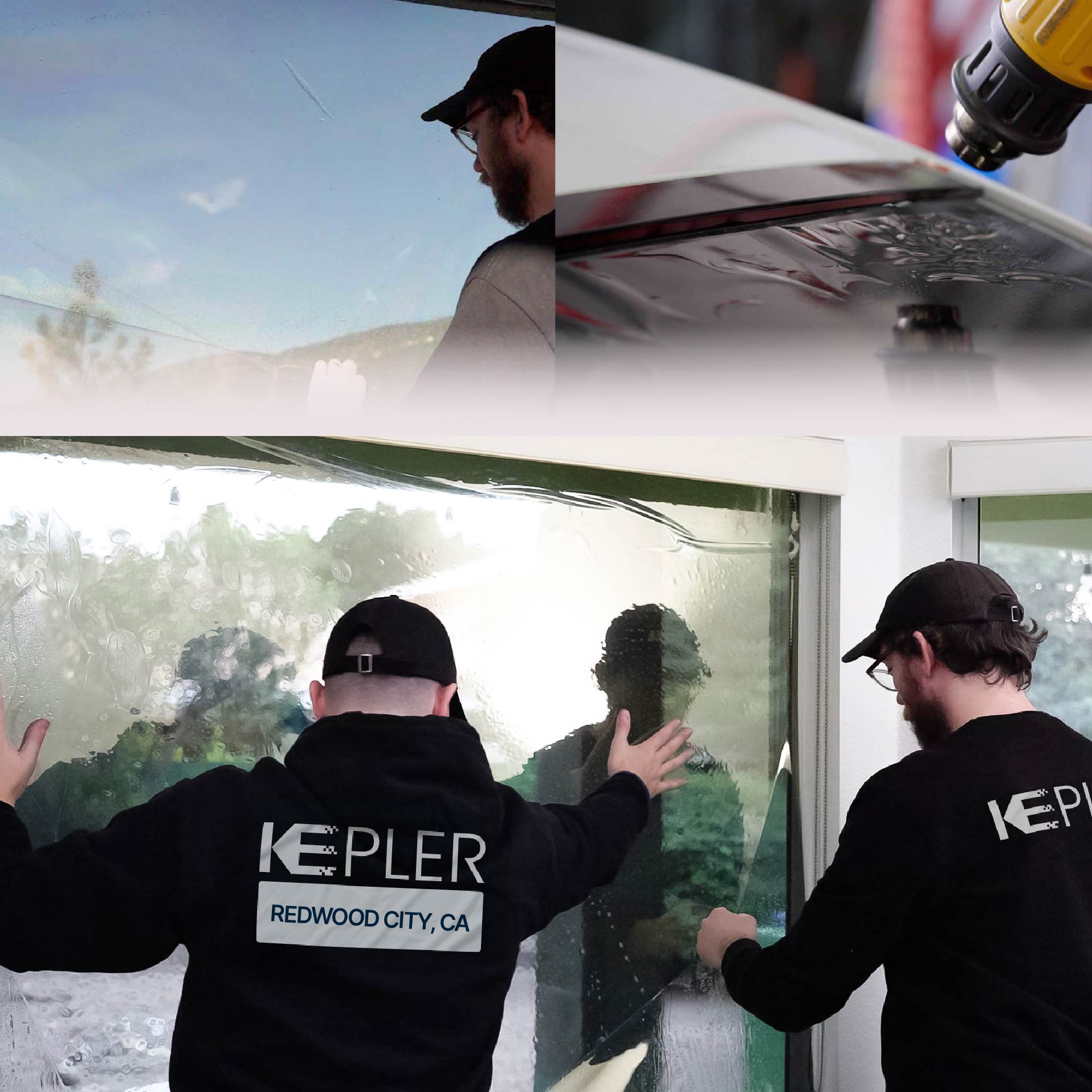Kepler Specialist Performing Commercial Window Tinting in Redwood City Redwood City