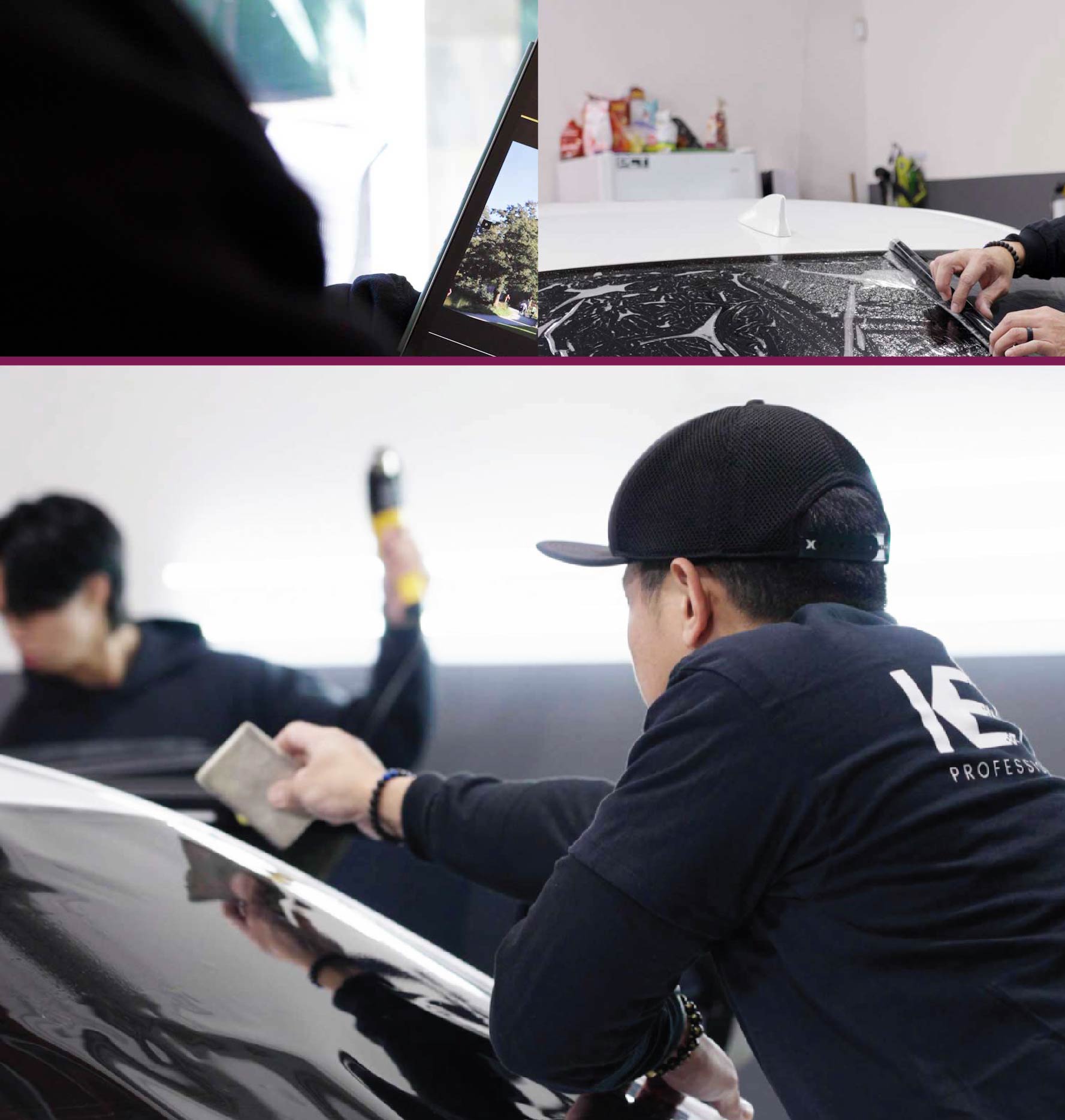 Car Window Tinting Specialist Working in West Virginia
