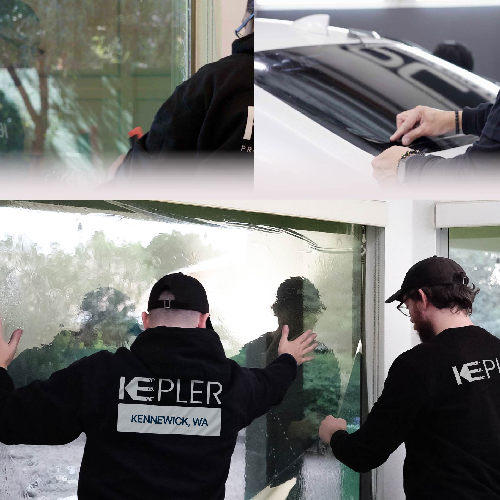 Kepler Specialist Performing Commercial Window Tinting in Kennewick Kennewick
