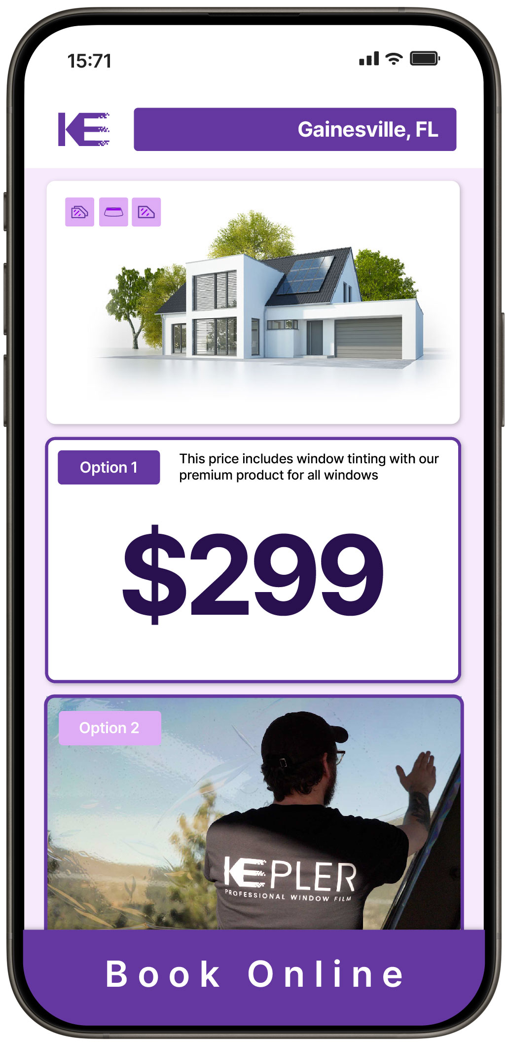 View Affordable Home Window Tinting Rates in Gainesville, Florida