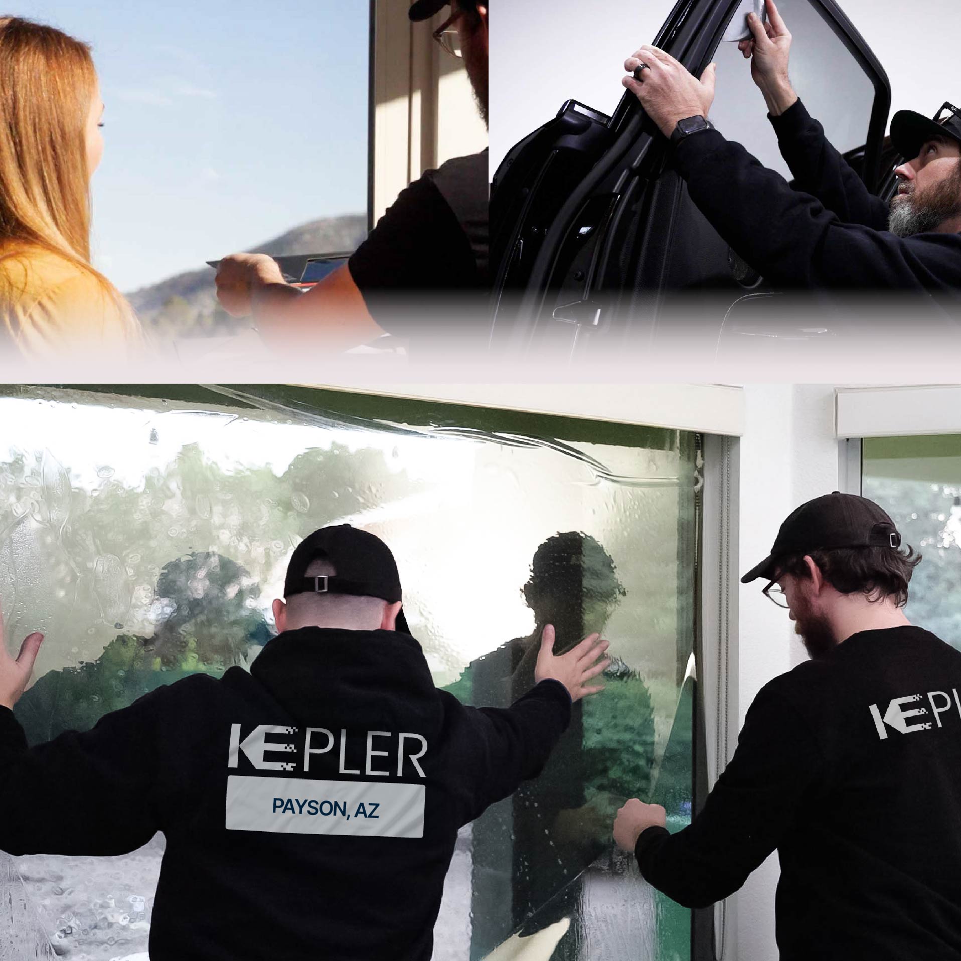 Kepler Specialist Performing Commercial Window Tinting in Payson Payson
