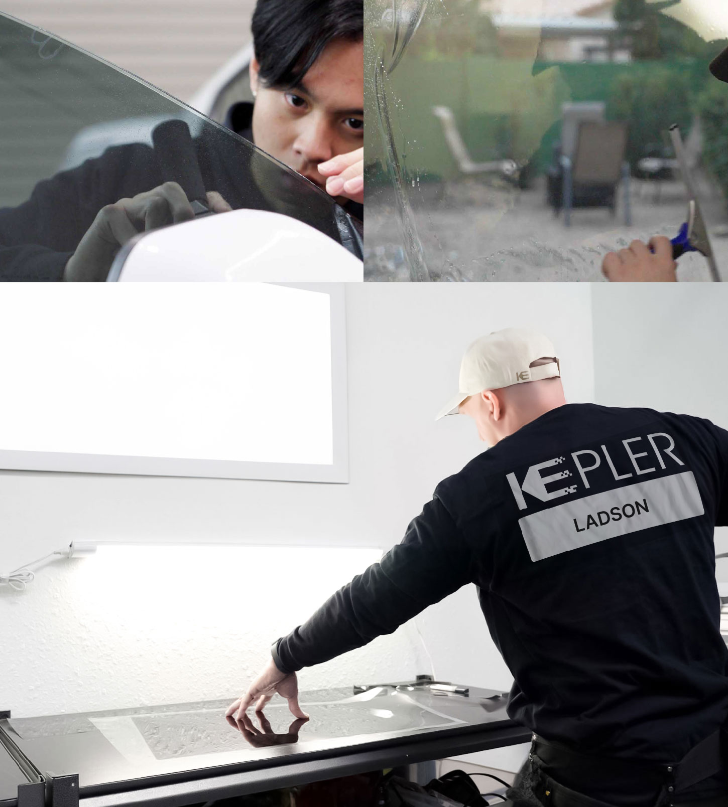 Window Tinting Specialist Cutting Film in Ladson, South Carolina