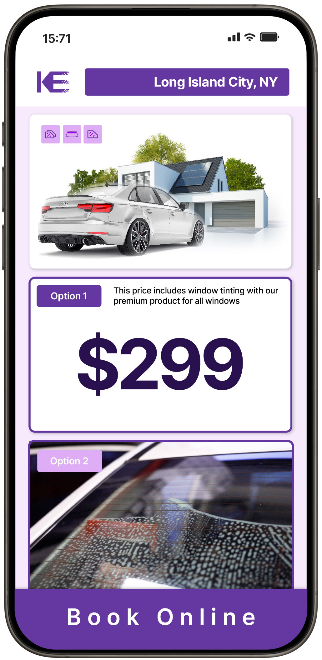 View Competitive Tesla Window Tinting Prices in Kingston, New York