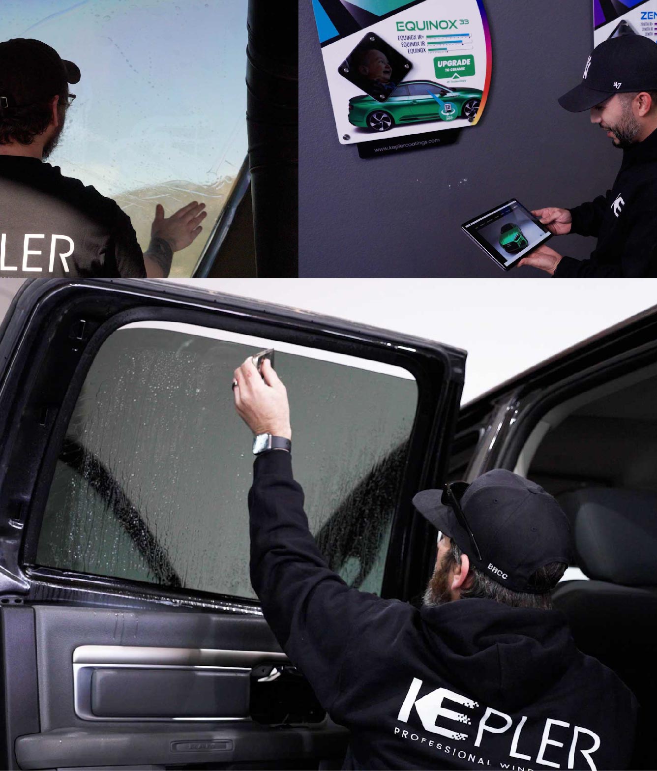 Kepler Window Tinting Specialists at Work in Butte, Montana