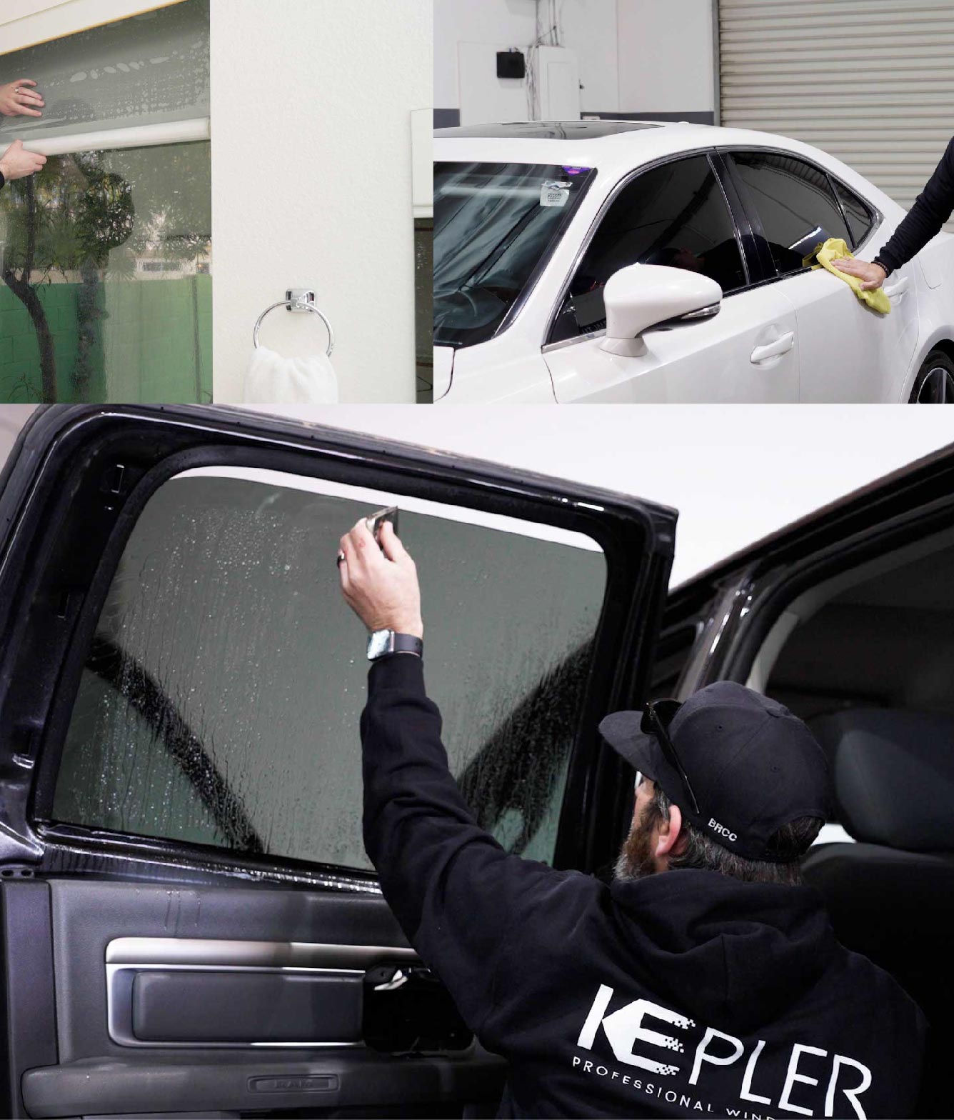 Kepler Window Tinting Specialists at Work in Fort Walton Beach, Florida
