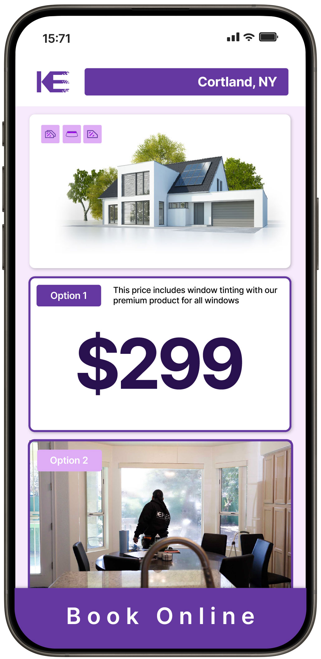 View Affordable Home Window Tinting Rates in Cortland, New York
