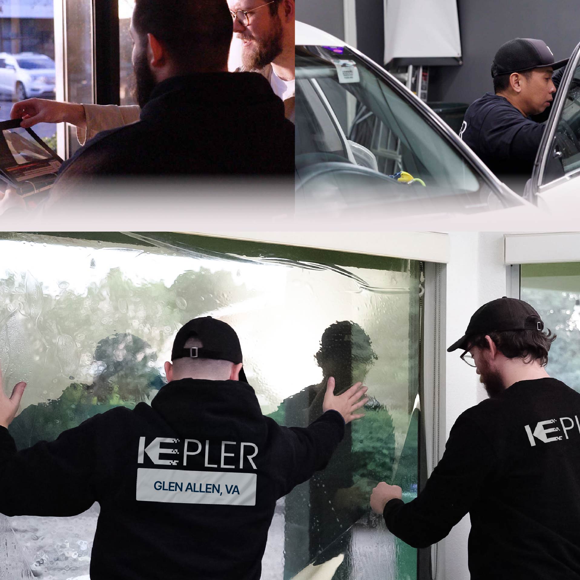 Kepler Specialist Performing Commercial Window Tinting in Glen Allen Glen Allen