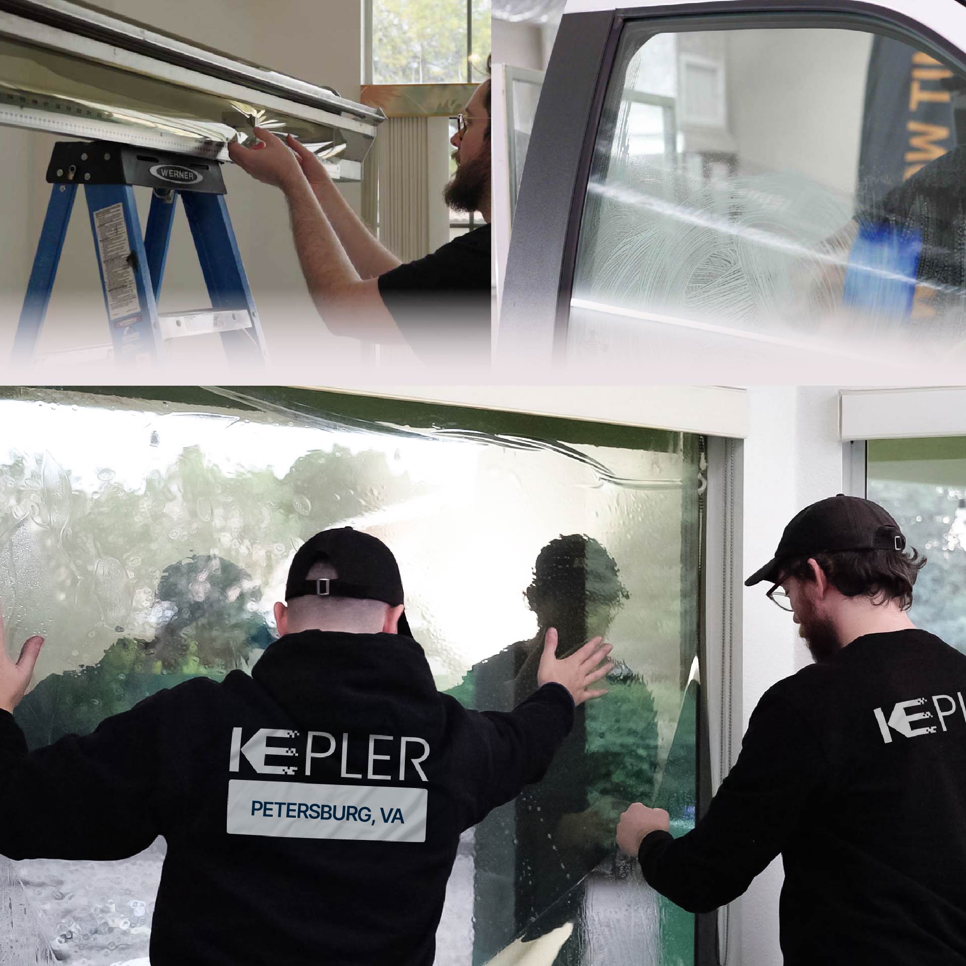 Kepler Specialist Performing Commercial Window Tinting in Petersburg Petersburg