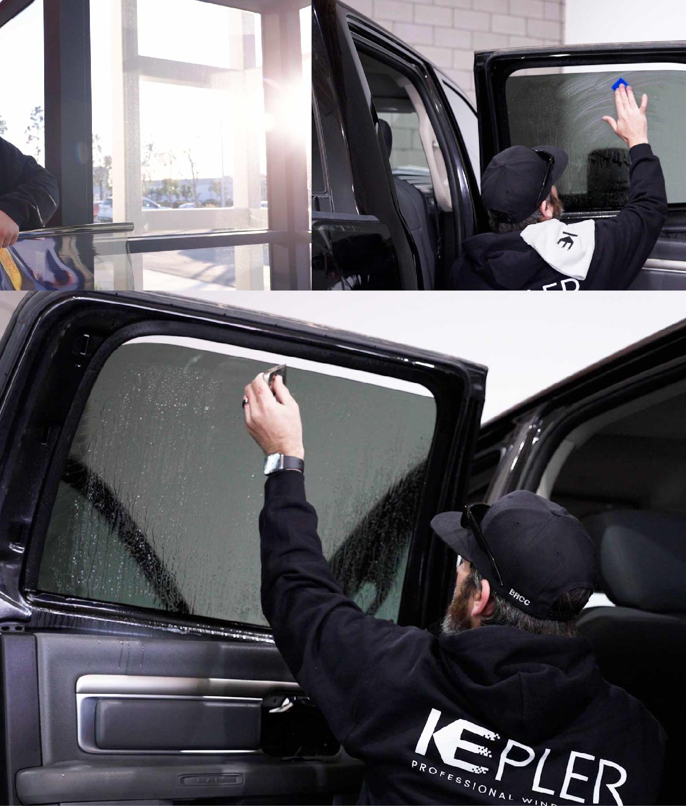 Kepler Window Tinting Specialists at Work in Sheridan, Wyoming