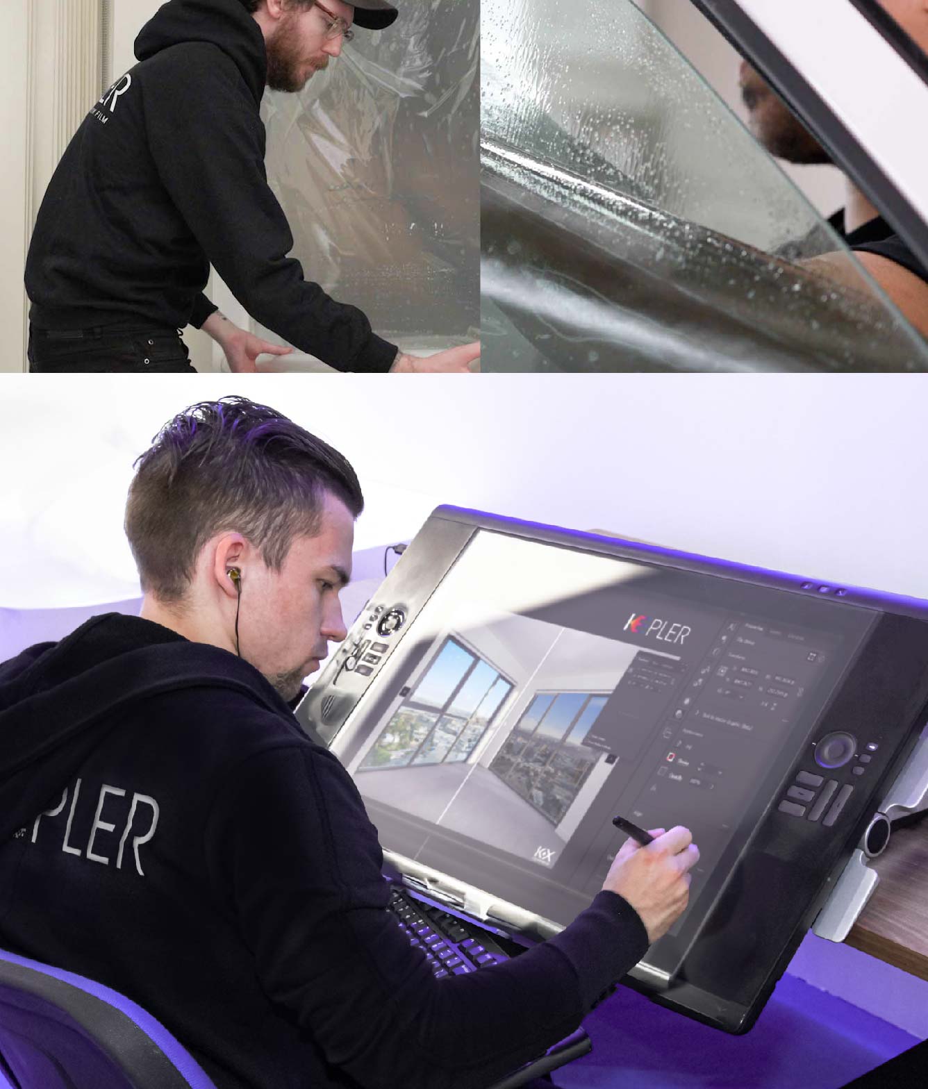 Kepler Specialist Performing Commercial Window Tinting in Peachtree City Peachtree City