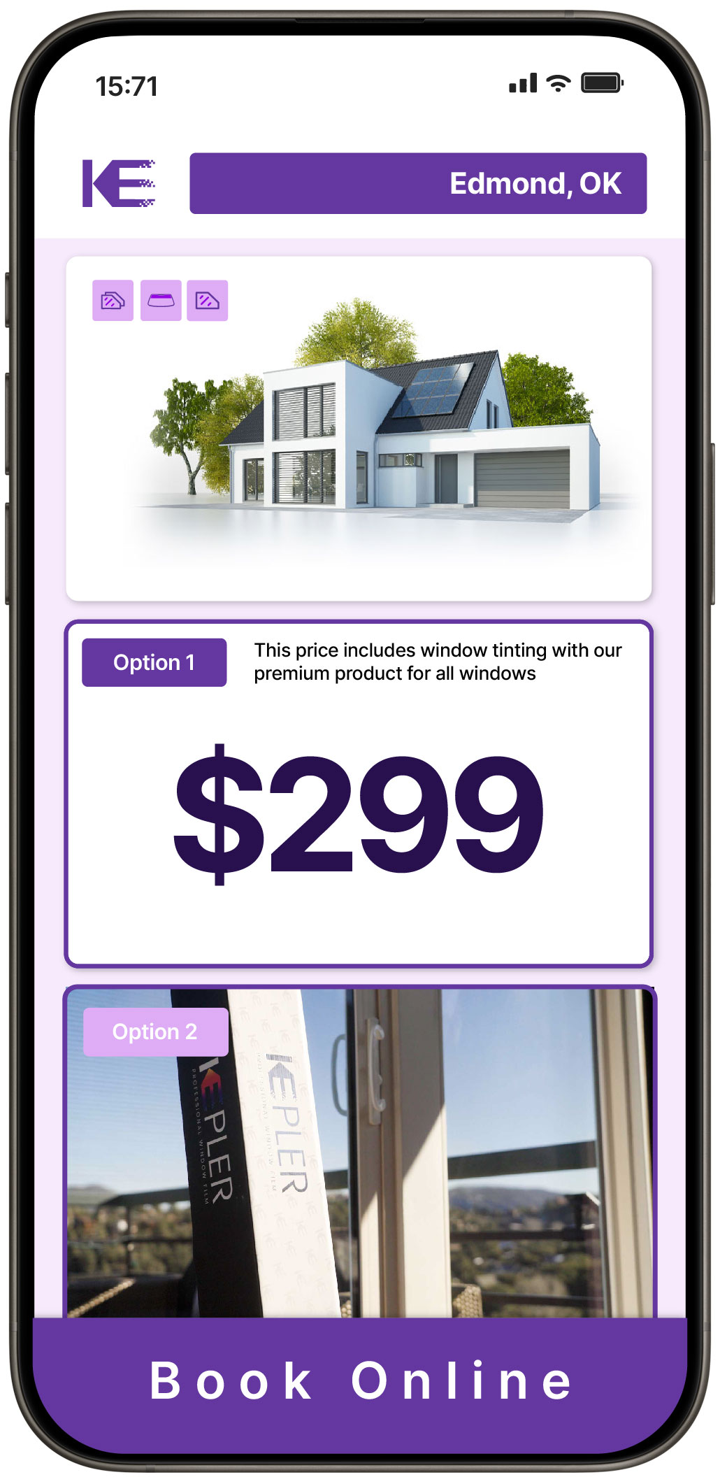 View Affordable Home Window Tinting Rates in Edmond, Oklahoma
