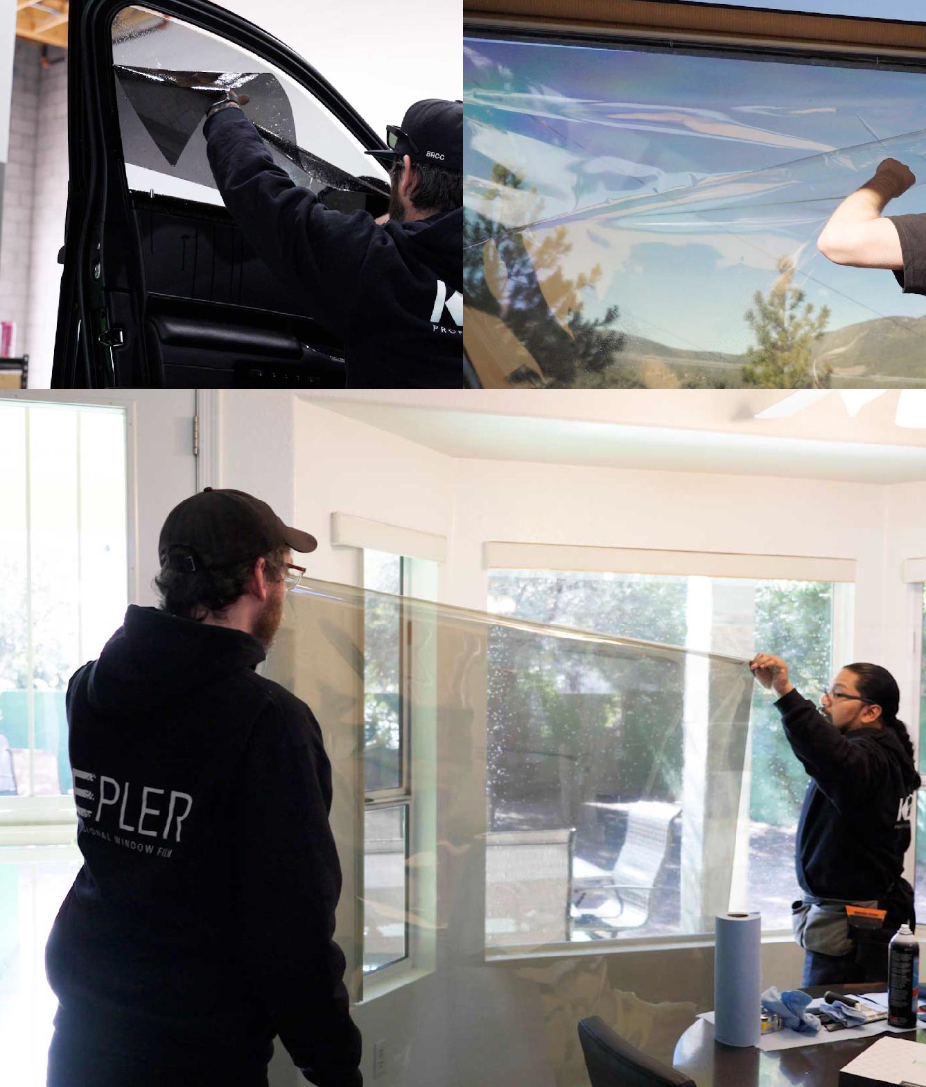 Home Window Tinting Specialist with Film in Montrose, California