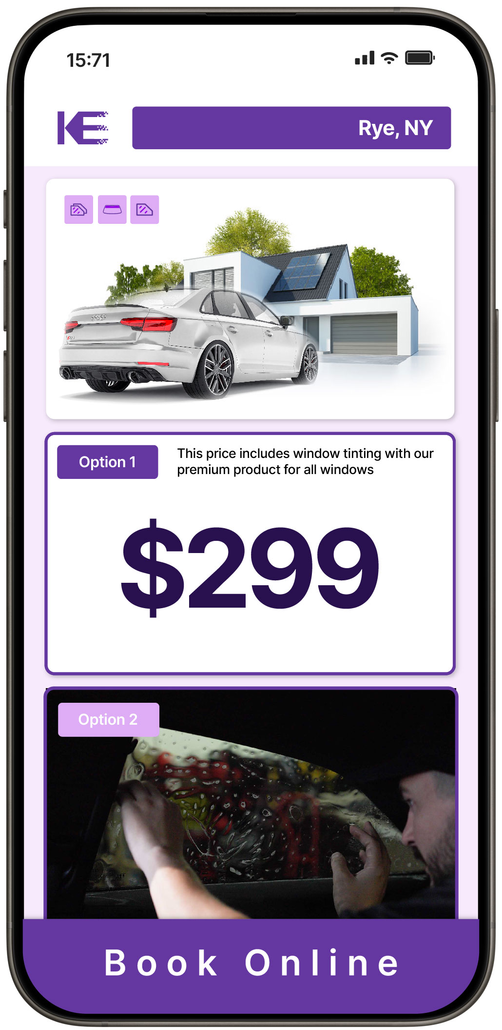 View Competitive Tesla Window Tinting Prices in Ozone Park, New York