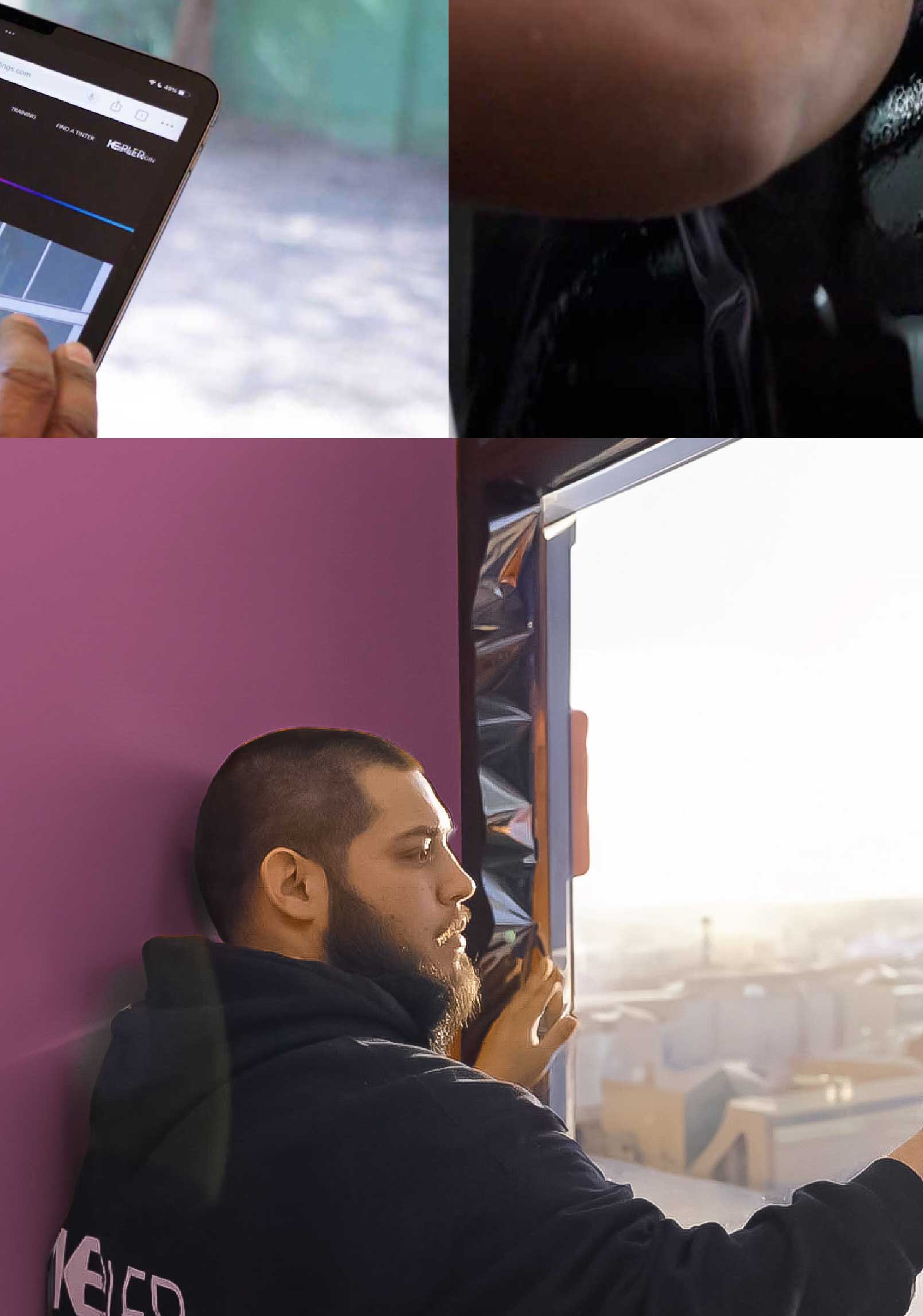 Kepler Specialist Installing Security Window Film in Hammond Indiana