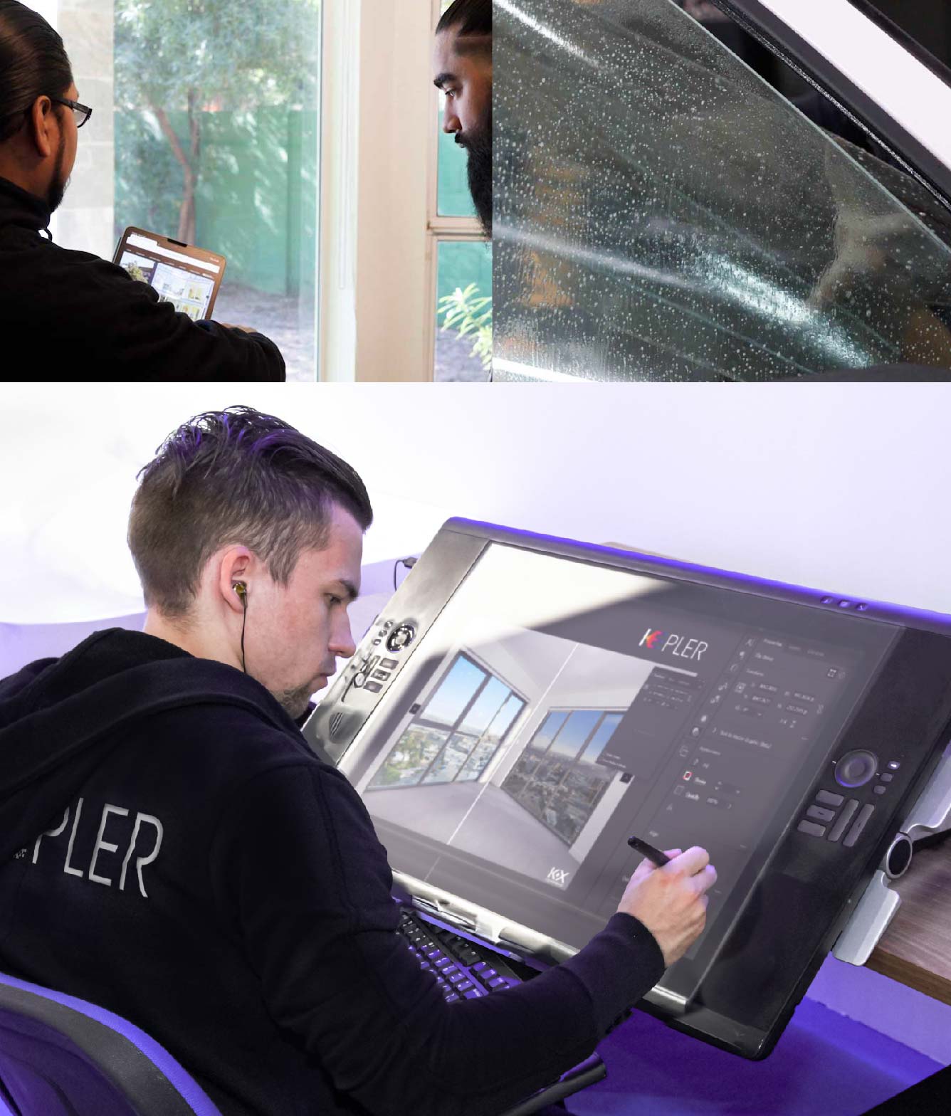 Kepler Specialist Performing Commercial Window Tinting in Fort Lauderdale Fort Lauderdale