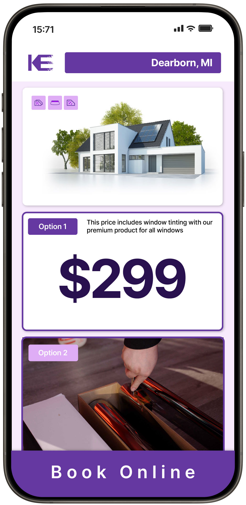 View Affordable Home Window Tinting Costs in Dearborn, Michigan