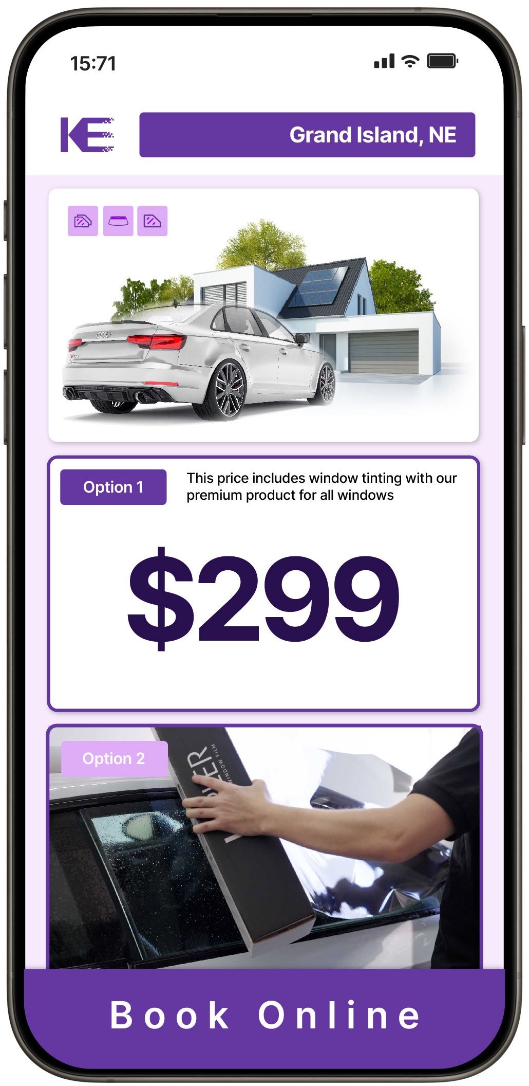 View Competitive Window Tinting Prices in Grand Island, Nebraska