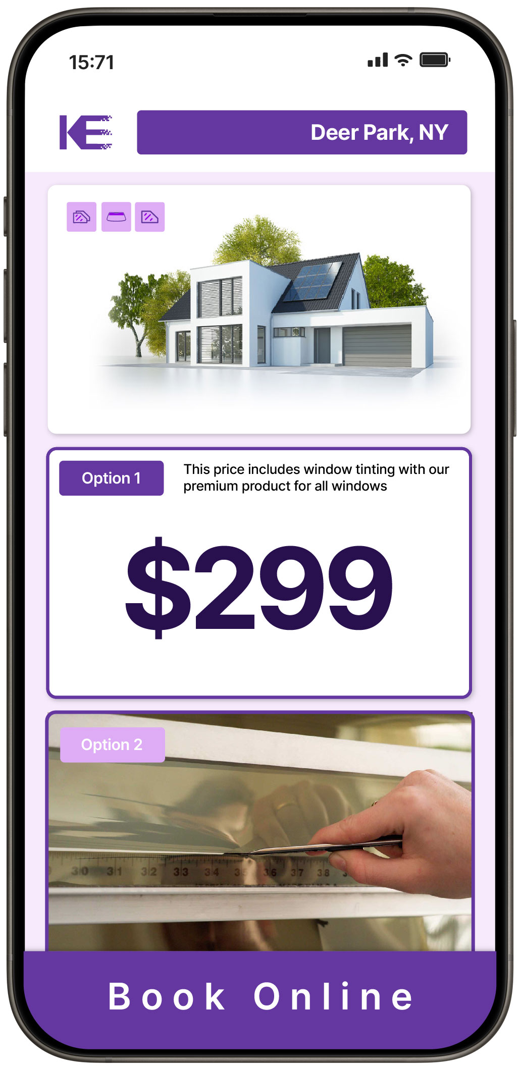 View Competitive Home Window Tinting Prices in Deer Park, New York
